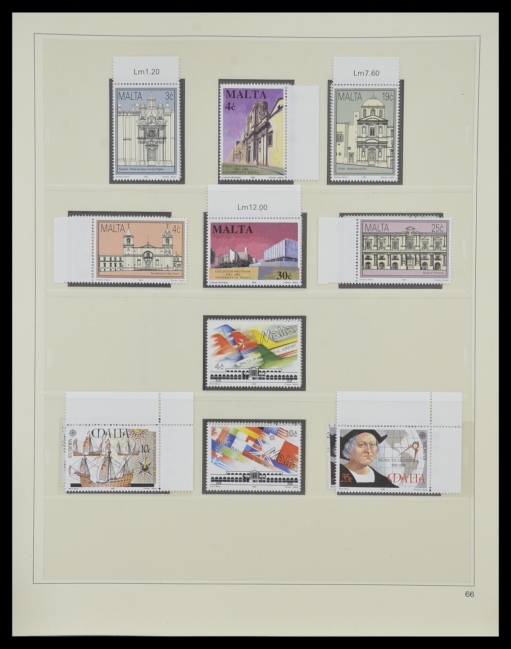 33968 149 - Postzegelverzameling 33968 Malta 1861-2001.