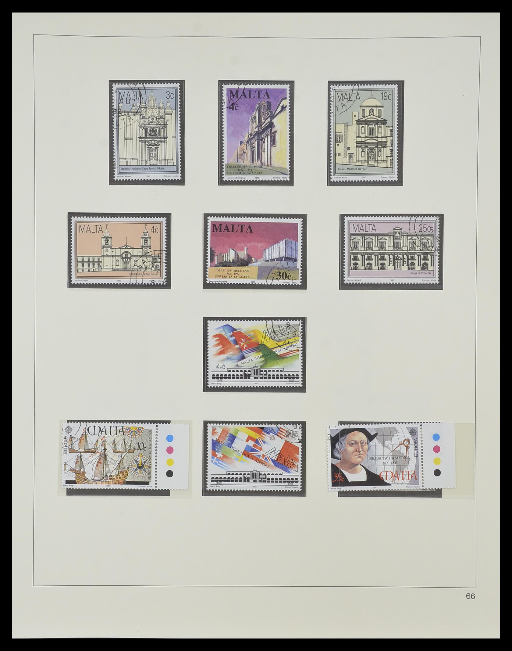 33968 150 - Postzegelverzameling 33968 Malta 1861-2001.