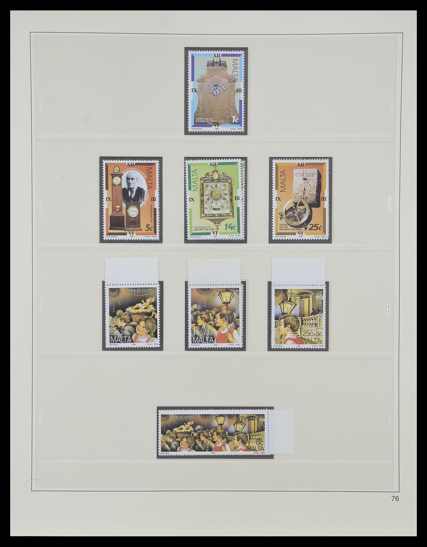 33968 169 - Postzegelverzameling 33968 Malta 1861-2001.