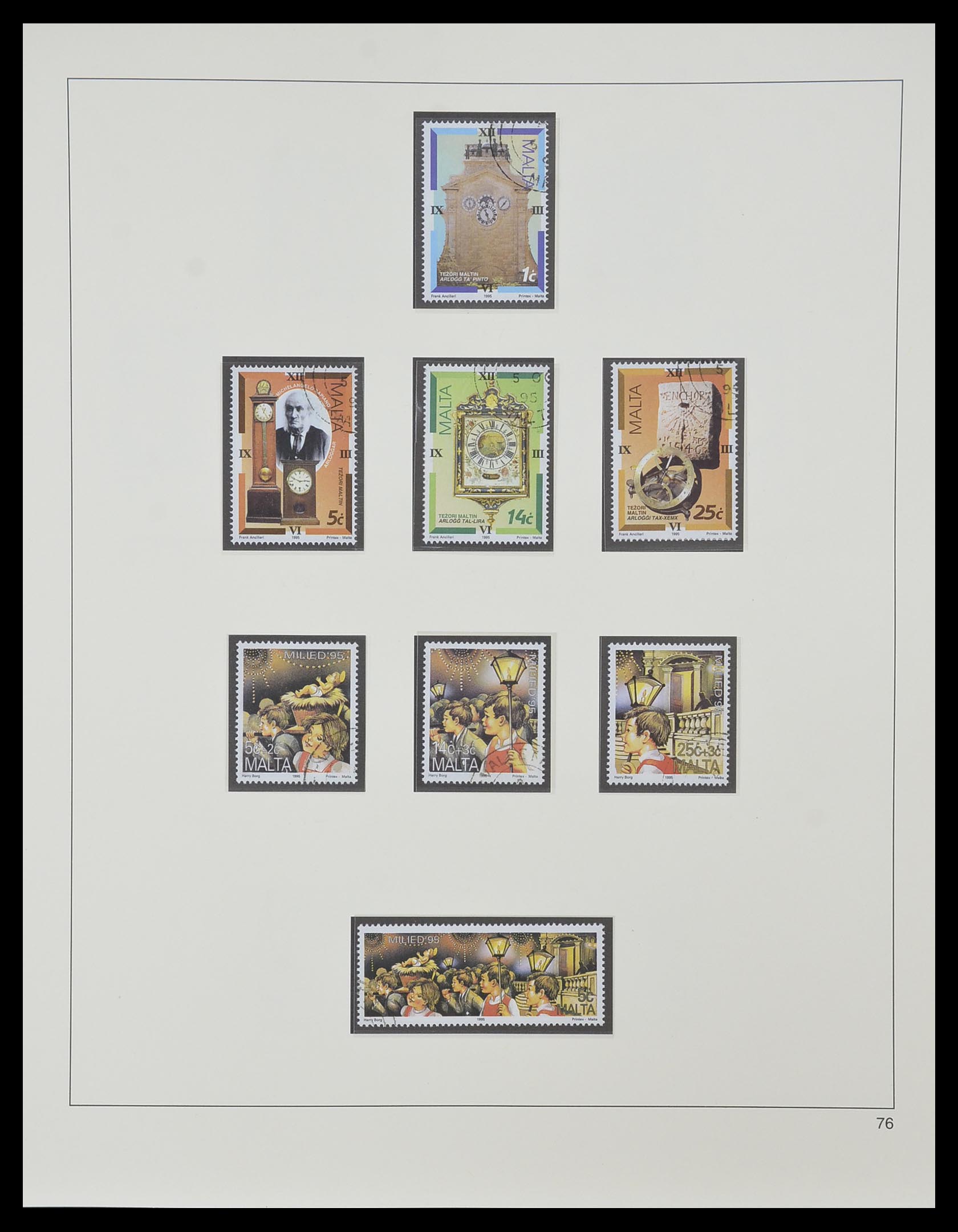 33968 170 - Postzegelverzameling 33968 Malta 1861-2001.
