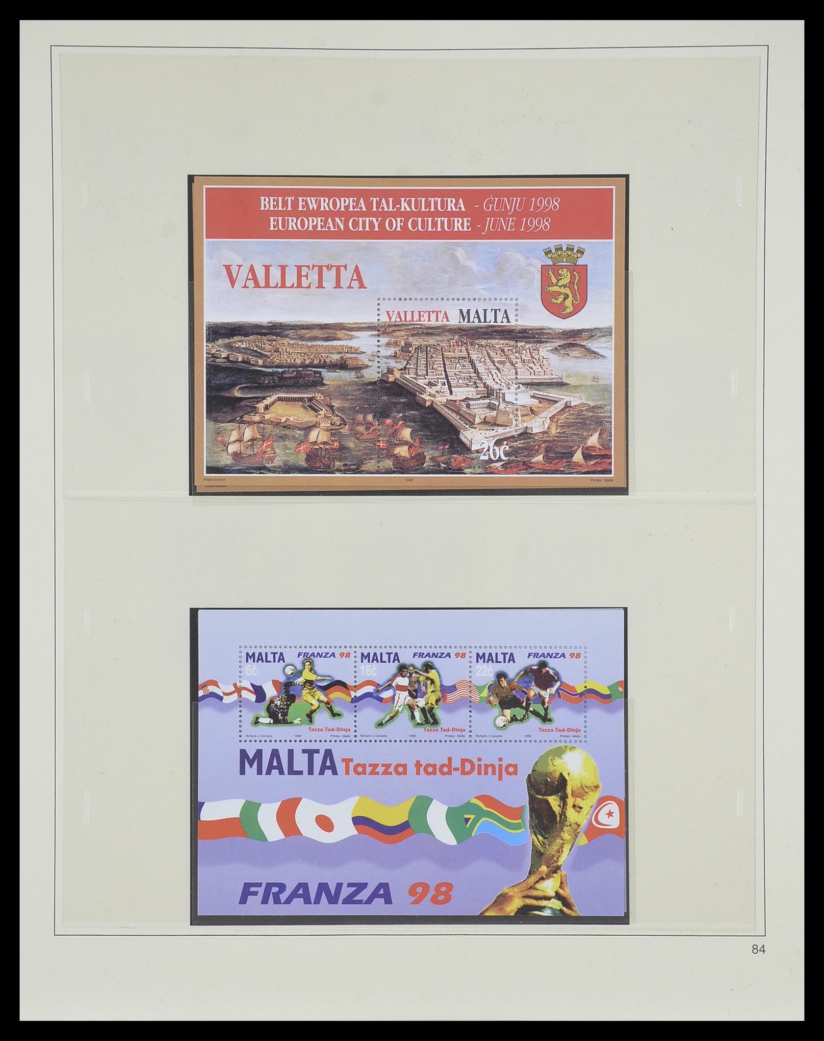 33968 185 - Postzegelverzameling 33968 Malta 1861-2001.