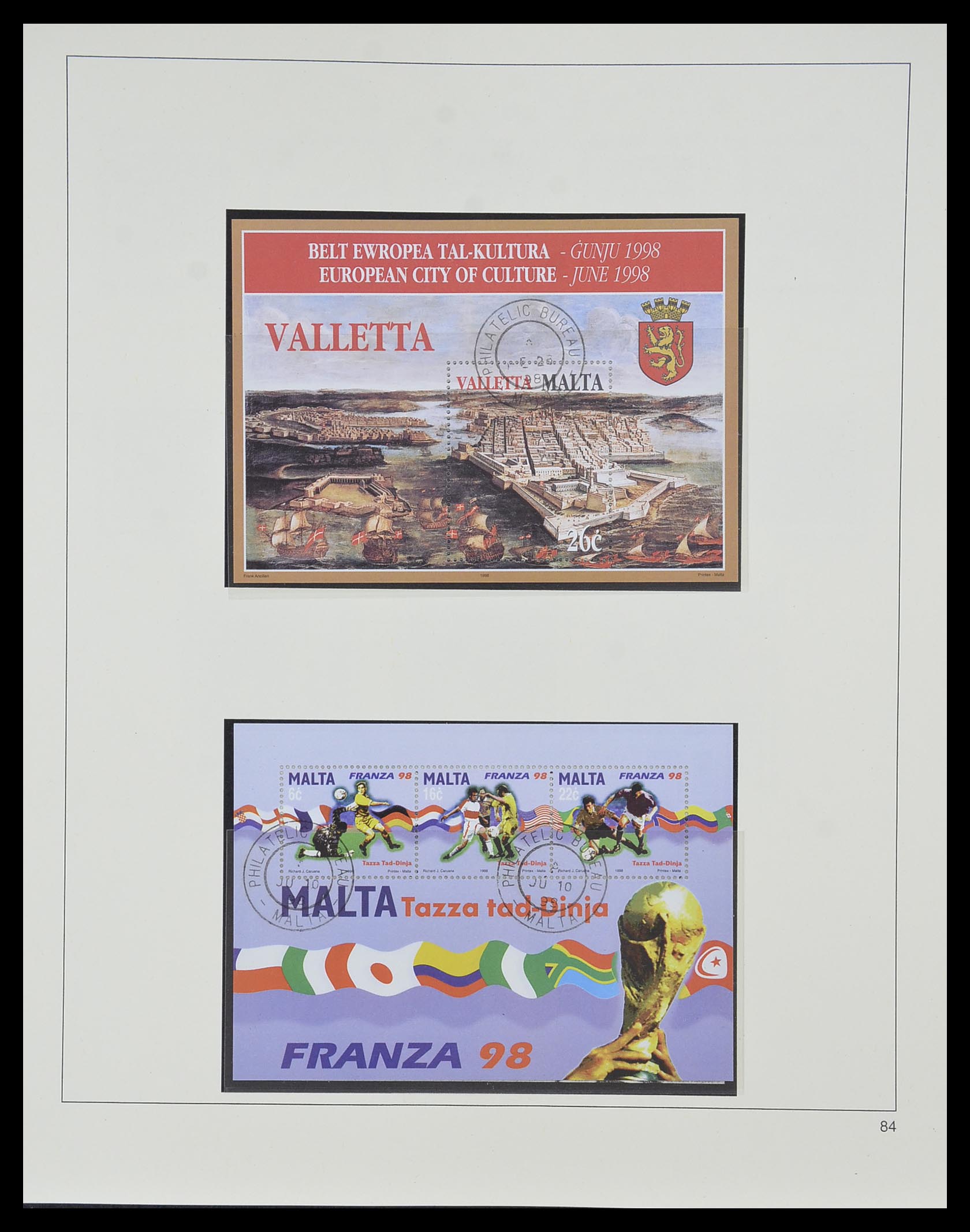 33968 186 - Postzegelverzameling 33968 Malta 1861-2001.
