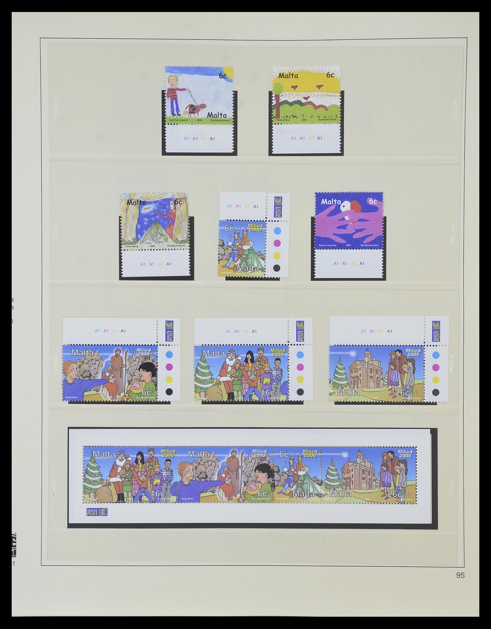 33968 198 - Postzegelverzameling 33968 Malta 1861-2001.
