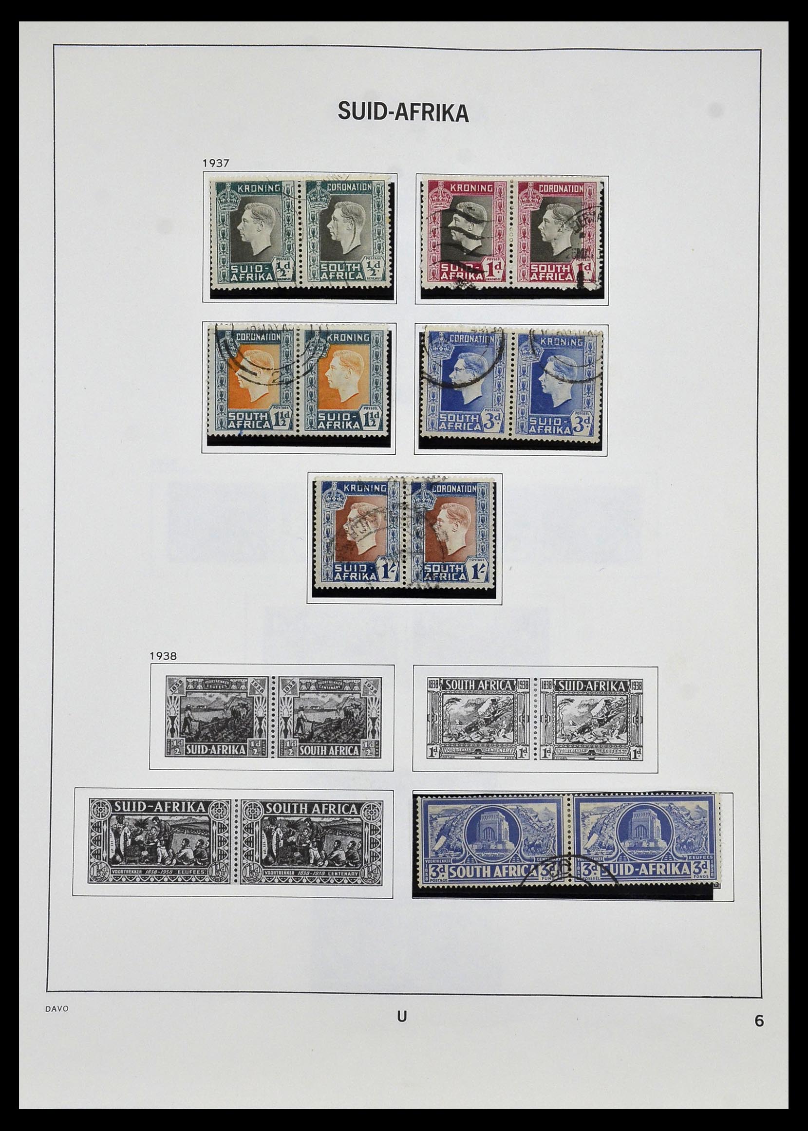 33969 007 - Postzegelverzameling 33969 Zuid Afrika 1910-1997.