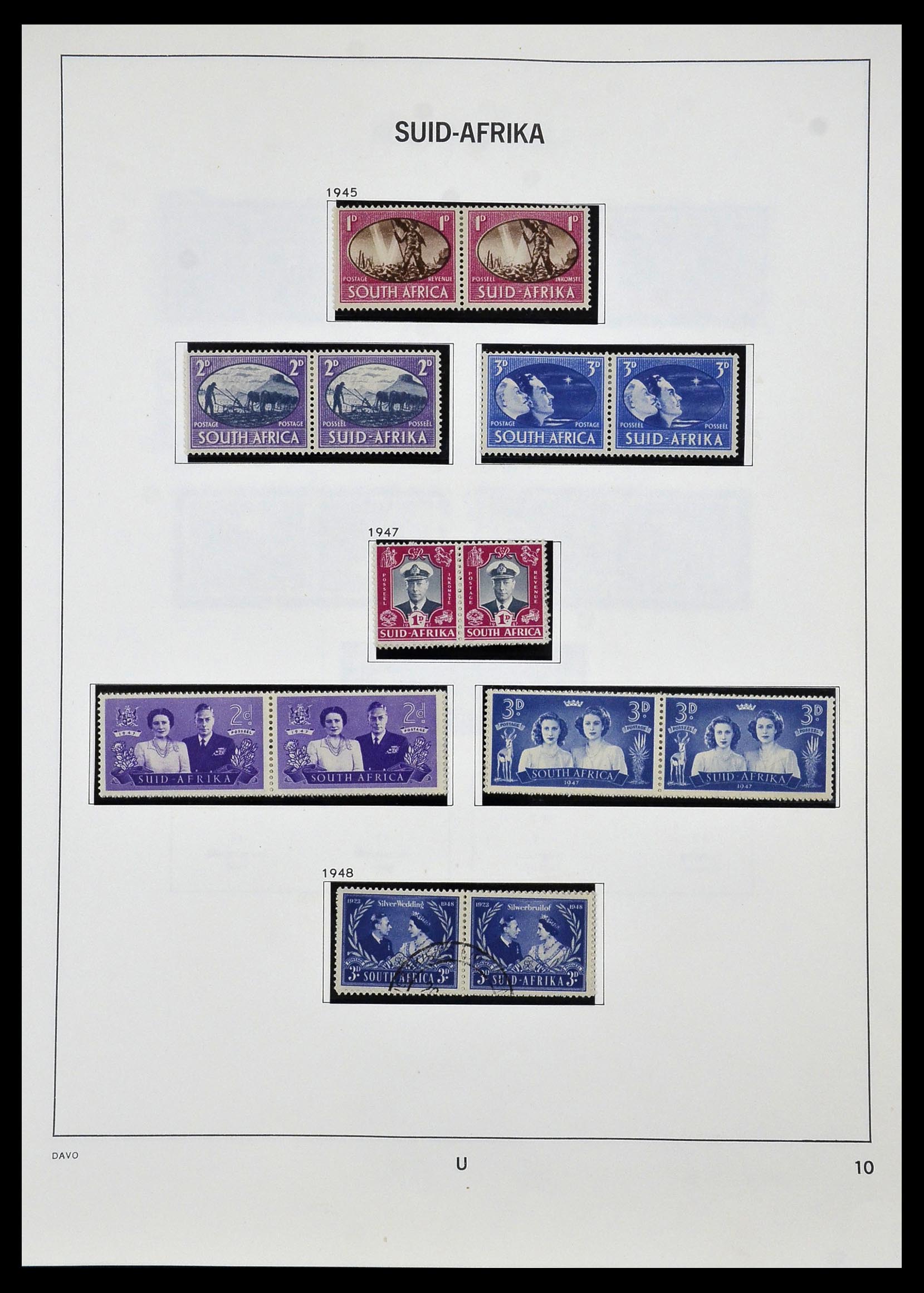 33969 011 - Postzegelverzameling 33969 Zuid Afrika 1910-1997.