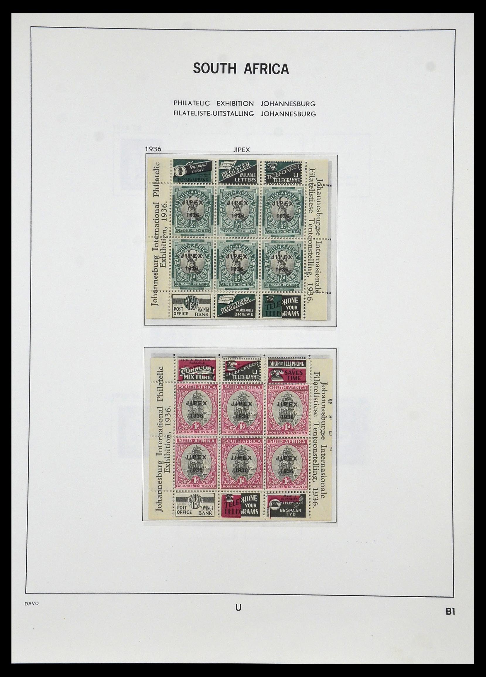 33969 020 - Postzegelverzameling 33969 Zuid Afrika 1910-1997.