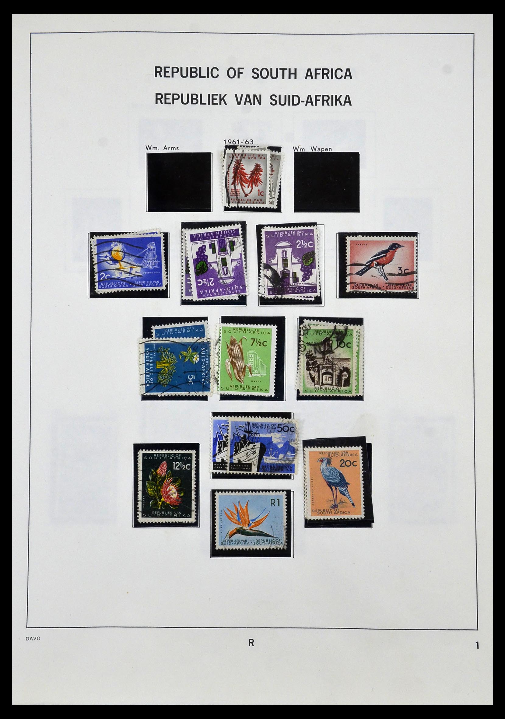 33969 022 - Postzegelverzameling 33969 Zuid Afrika 1910-1997.
