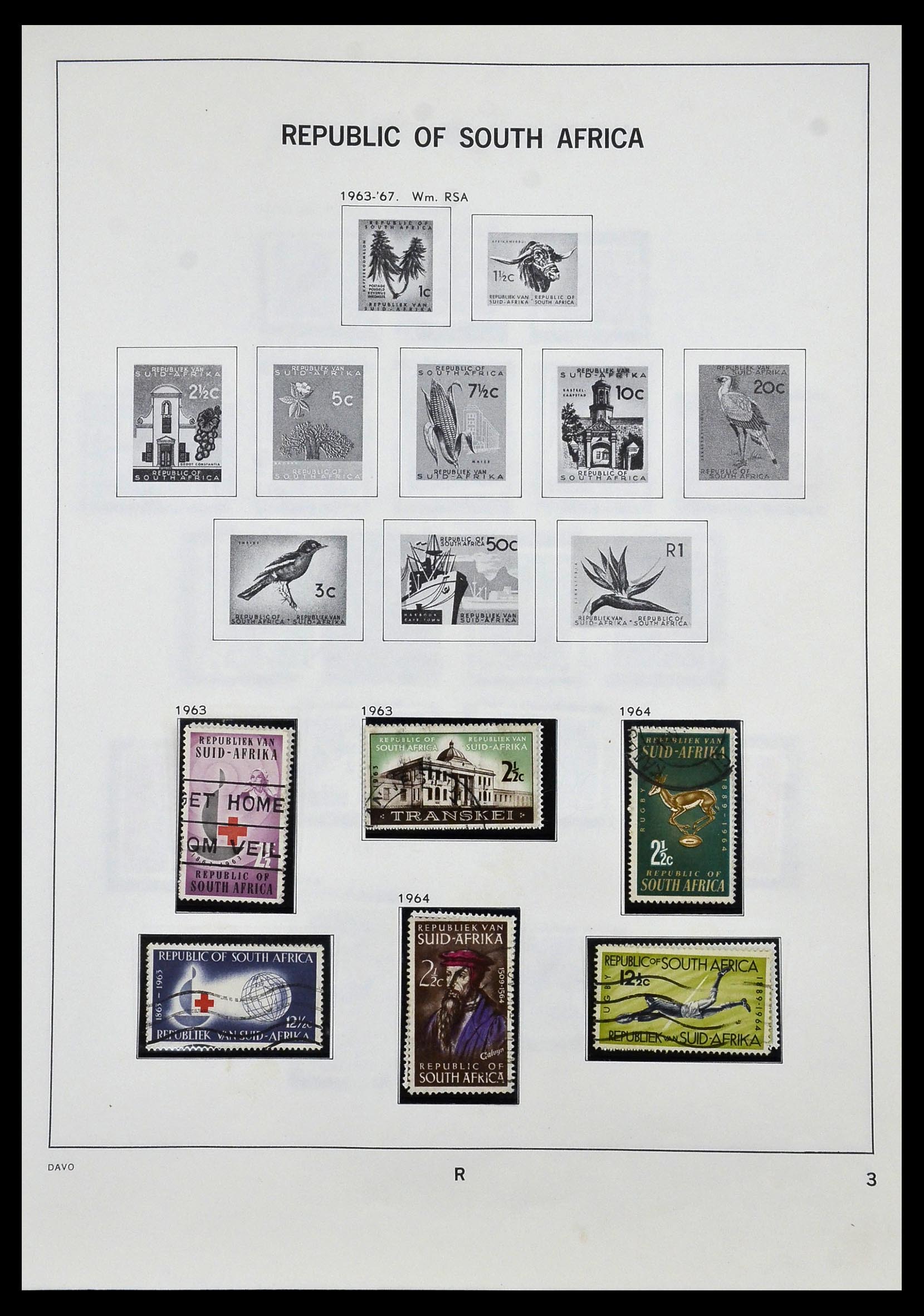 33969 024 - Postzegelverzameling 33969 Zuid Afrika 1910-1997.