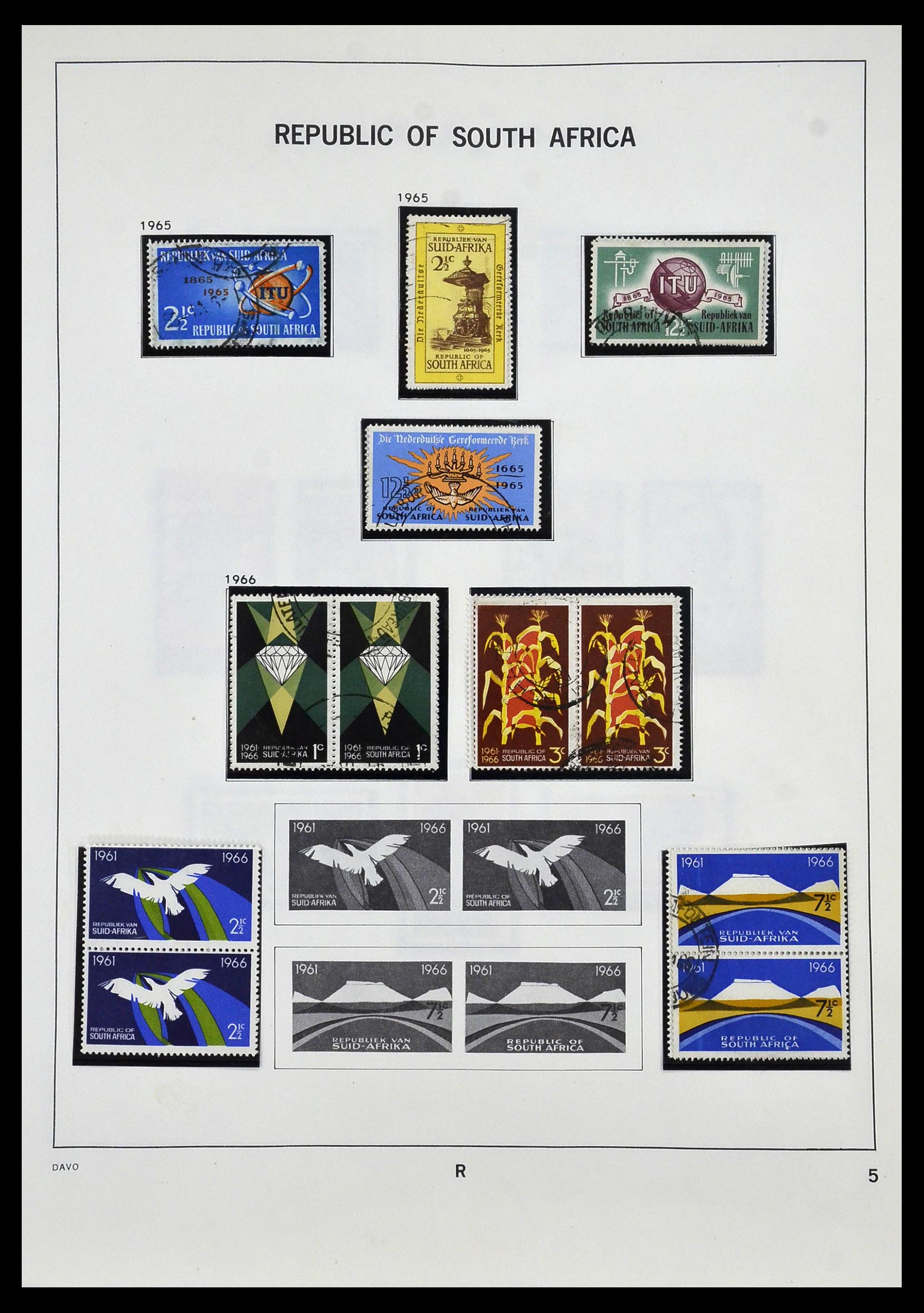 33969 026 - Postzegelverzameling 33969 Zuid Afrika 1910-1997.