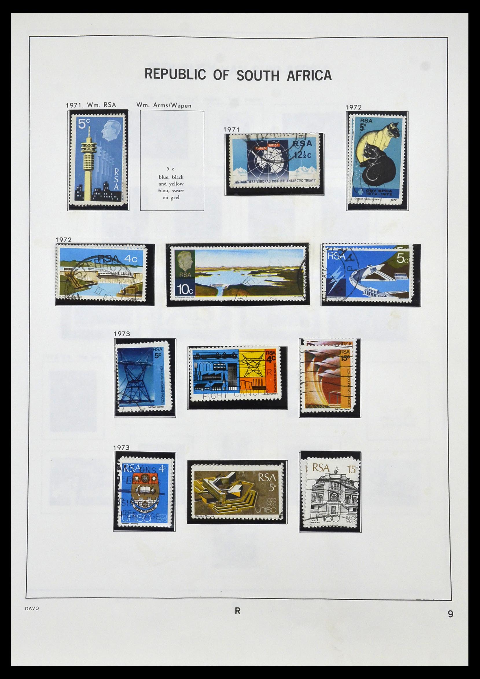 33969 030 - Postzegelverzameling 33969 Zuid Afrika 1910-1997.