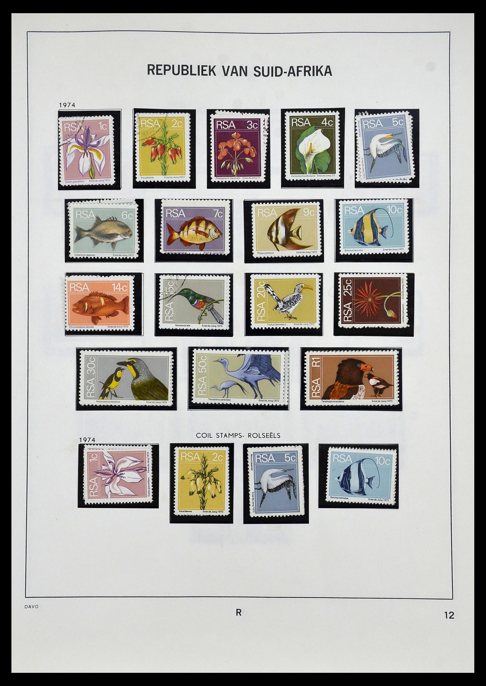 33969 033 - Postzegelverzameling 33969 Zuid Afrika 1910-1997.