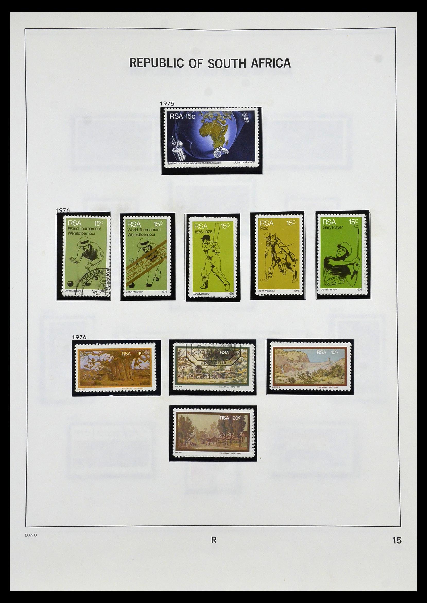 33969 036 - Postzegelverzameling 33969 Zuid Afrika 1910-1997.