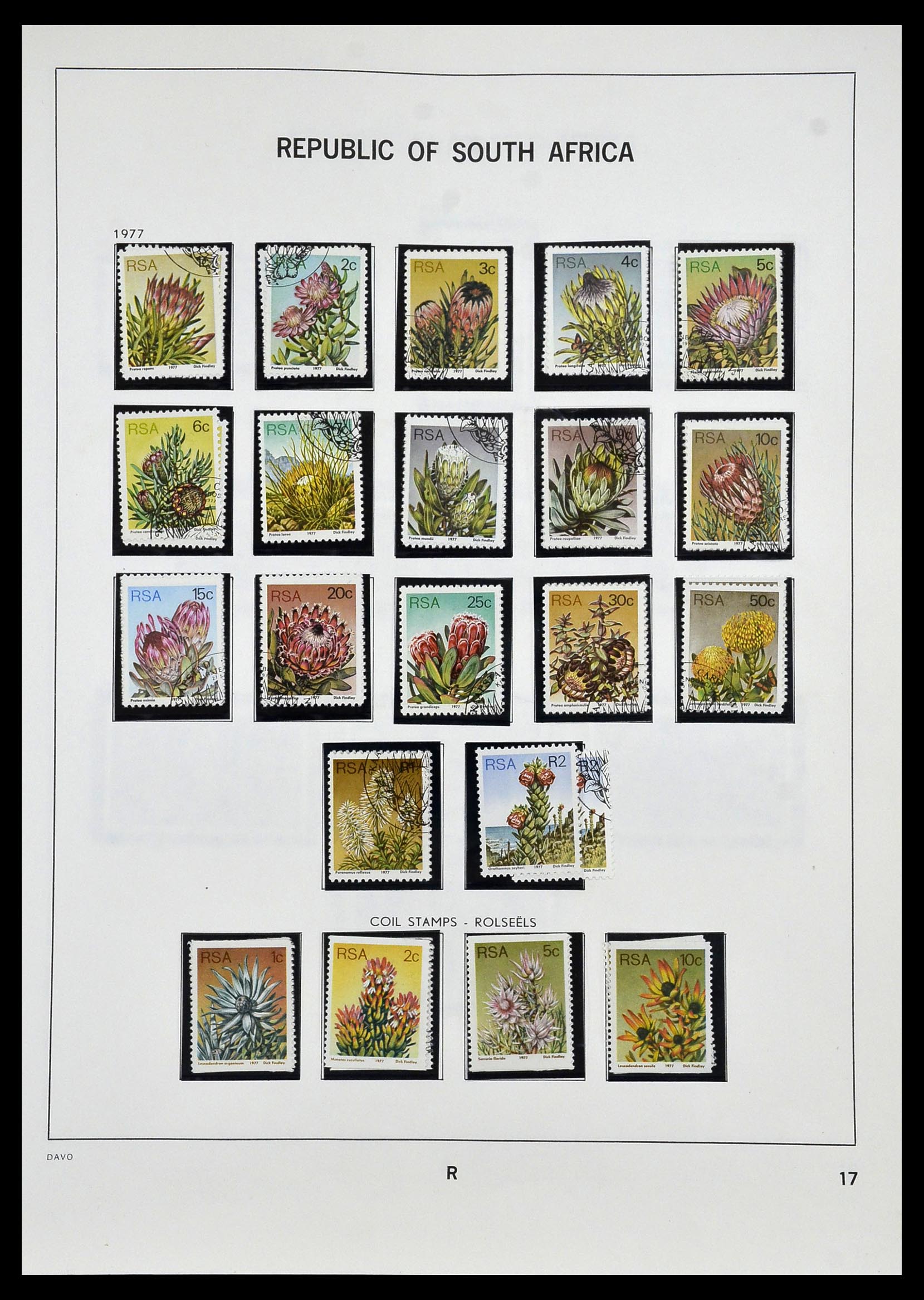 33969 038 - Postzegelverzameling 33969 Zuid Afrika 1910-1997.