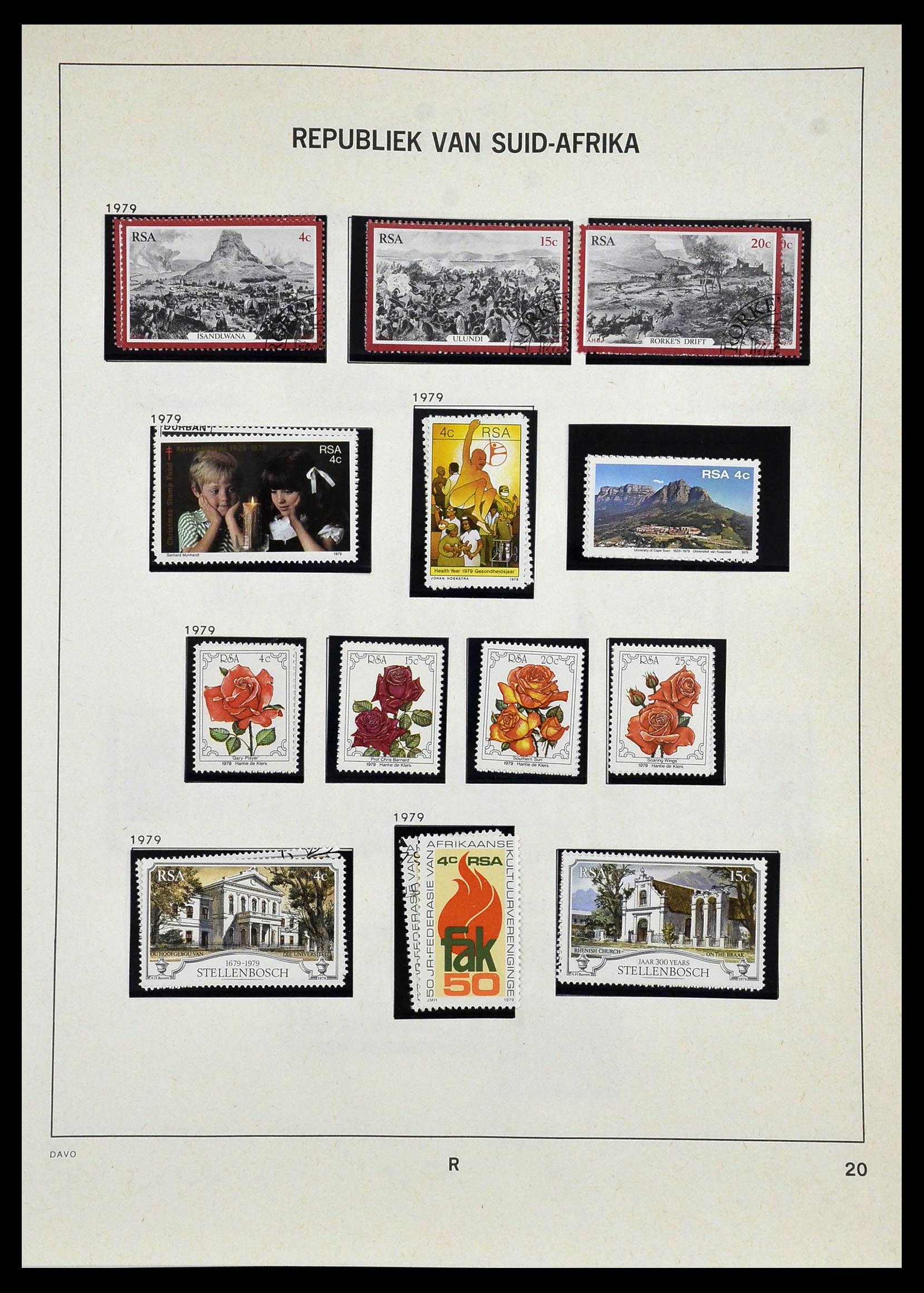 33969 042 - Postzegelverzameling 33969 Zuid Afrika 1910-1997.