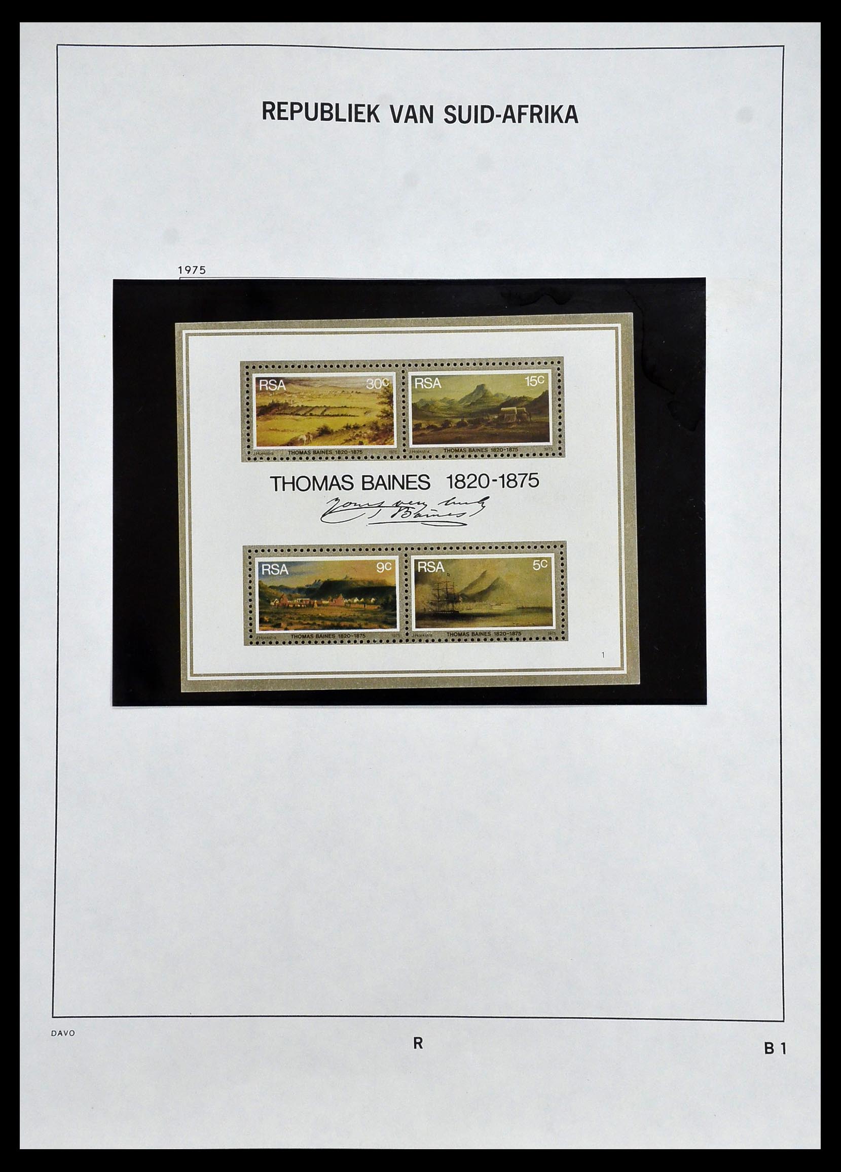 33969 044 - Postzegelverzameling 33969 Zuid Afrika 1910-1997.