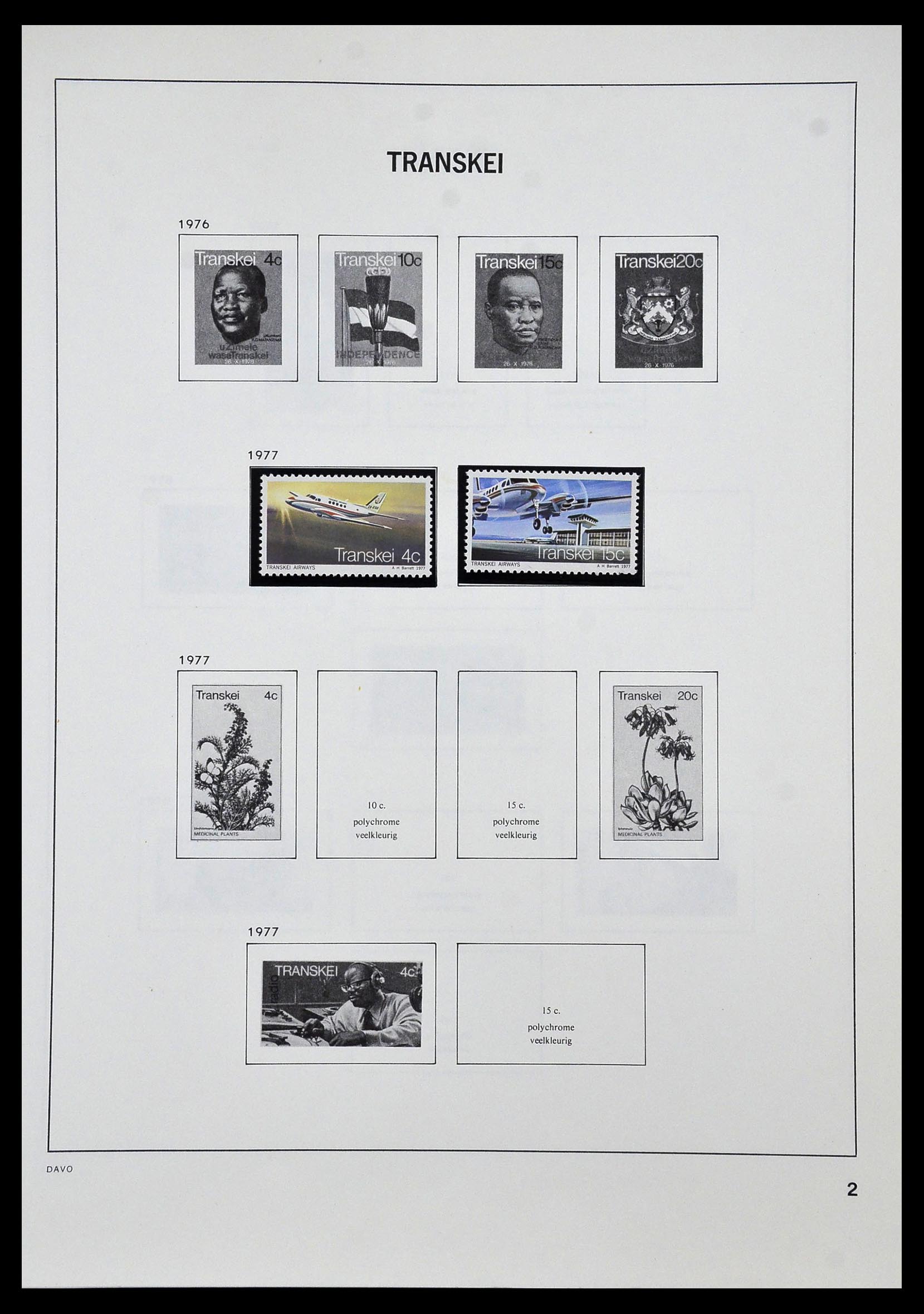 33969 051 - Postzegelverzameling 33969 Zuid Afrika 1910-1997.