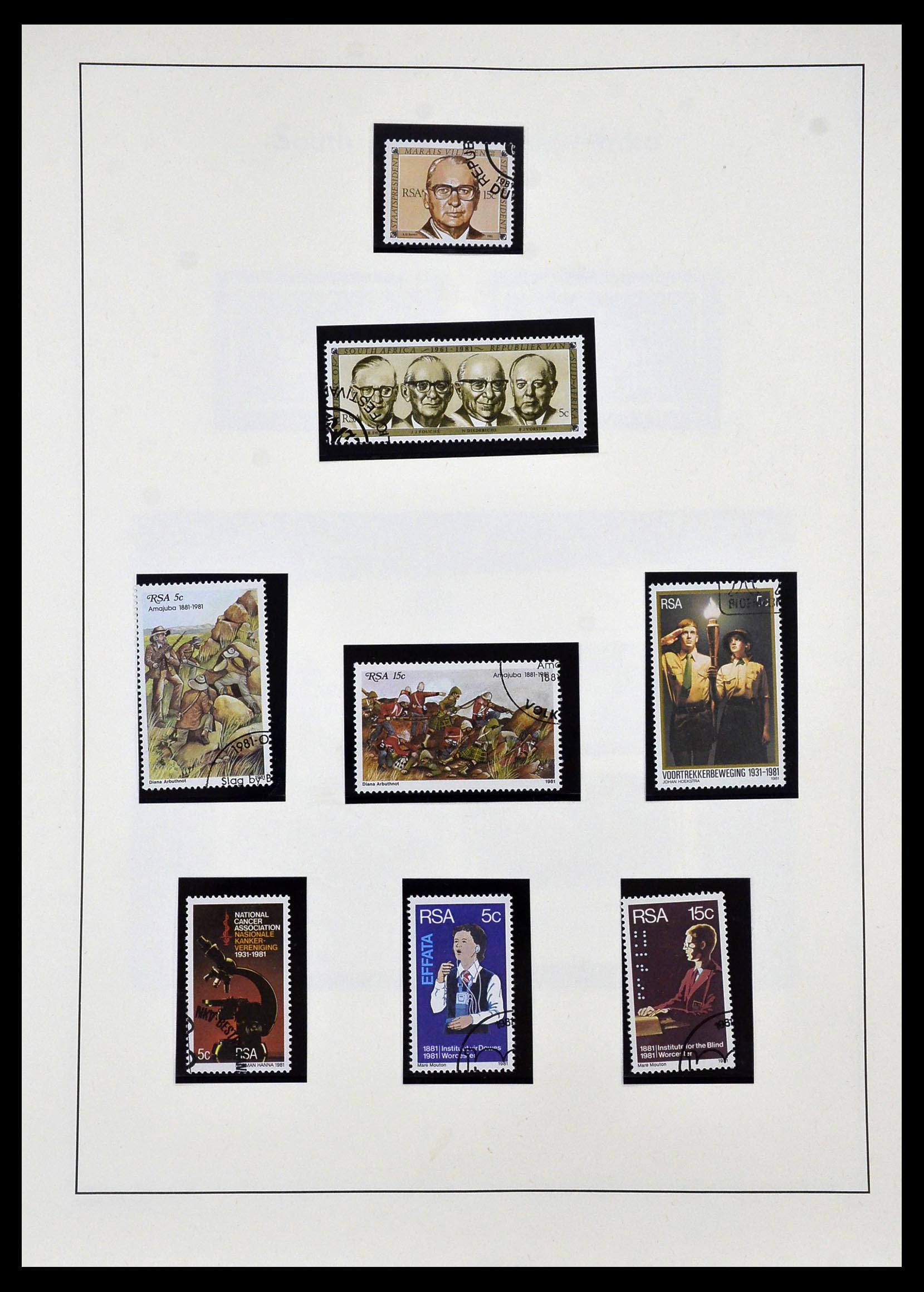 33969 053 - Postzegelverzameling 33969 Zuid Afrika 1910-1997.