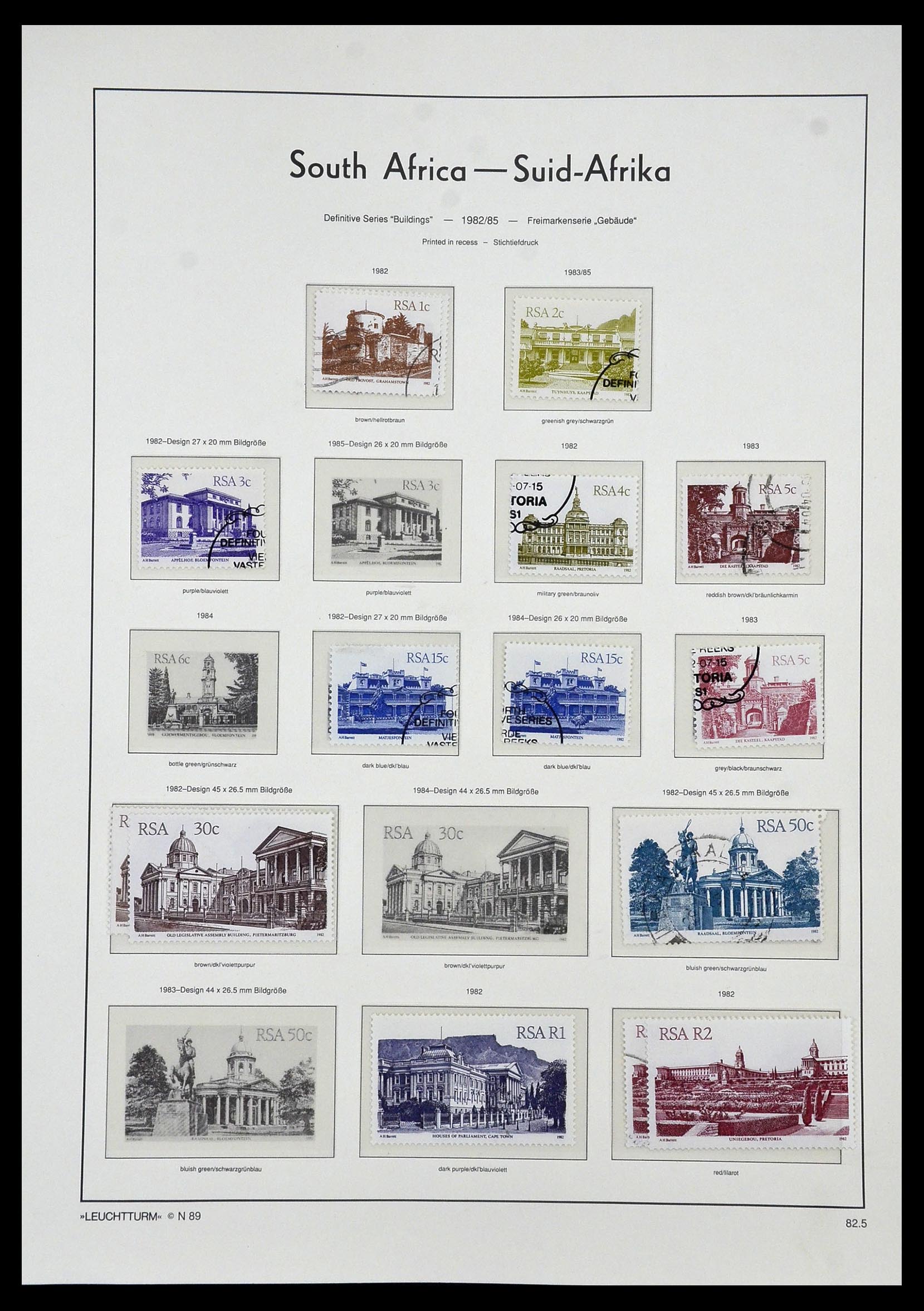 33969 066 - Postzegelverzameling 33969 Zuid Afrika 1910-1997.