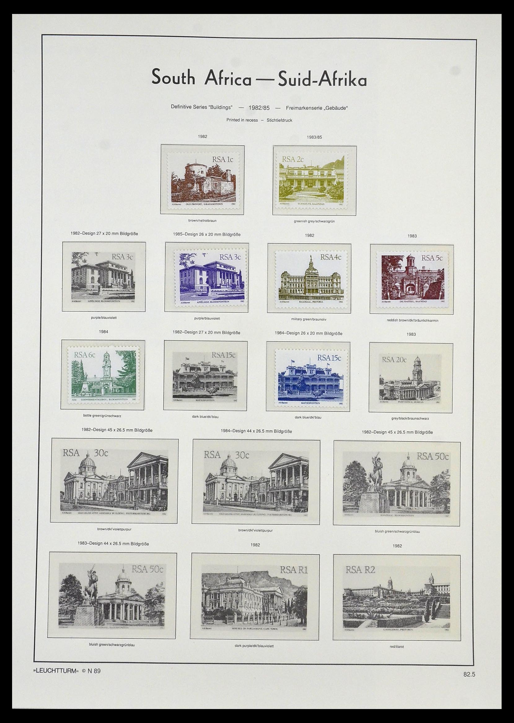 33969 067 - Postzegelverzameling 33969 Zuid Afrika 1910-1997.