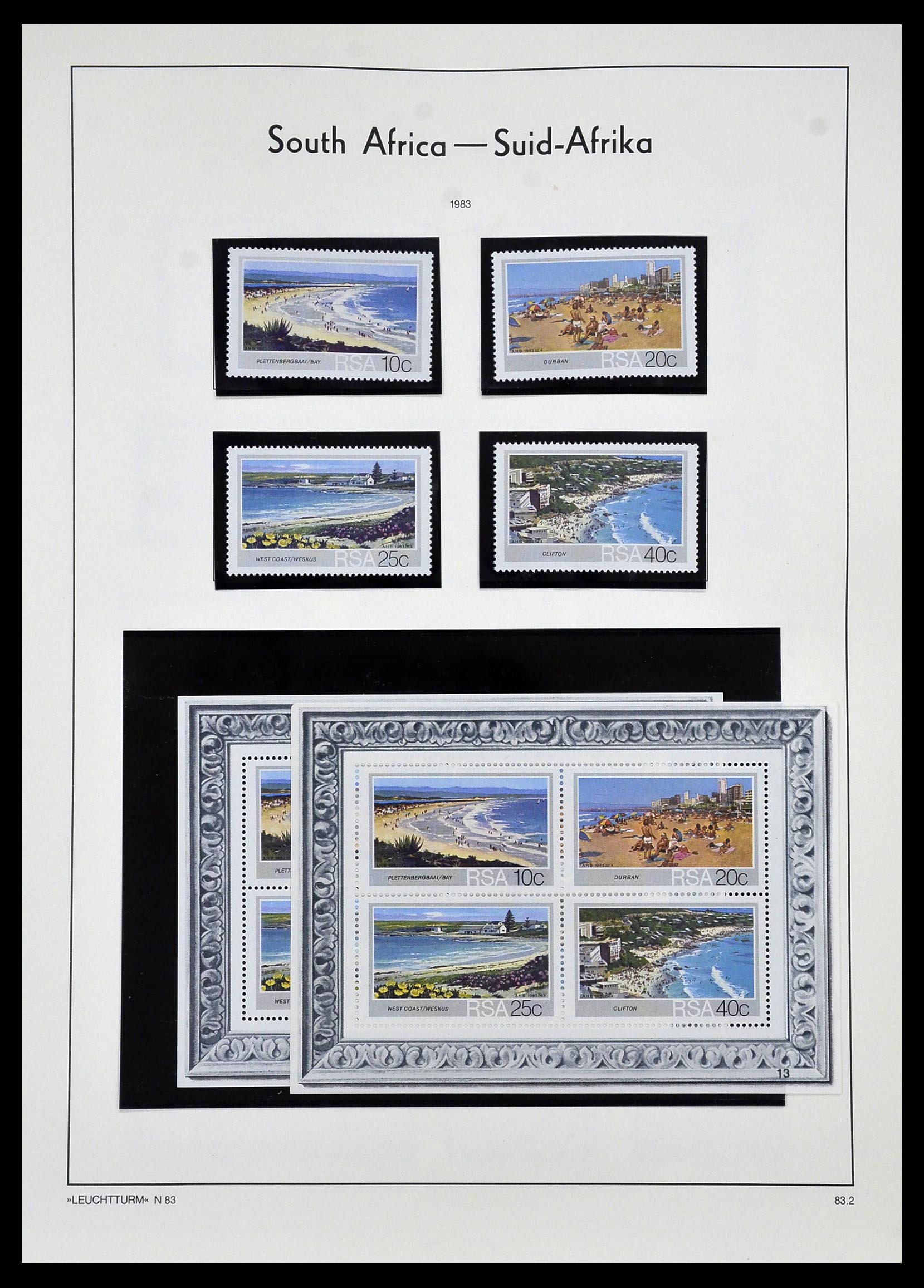 33969 071 - Postzegelverzameling 33969 Zuid Afrika 1910-1997.