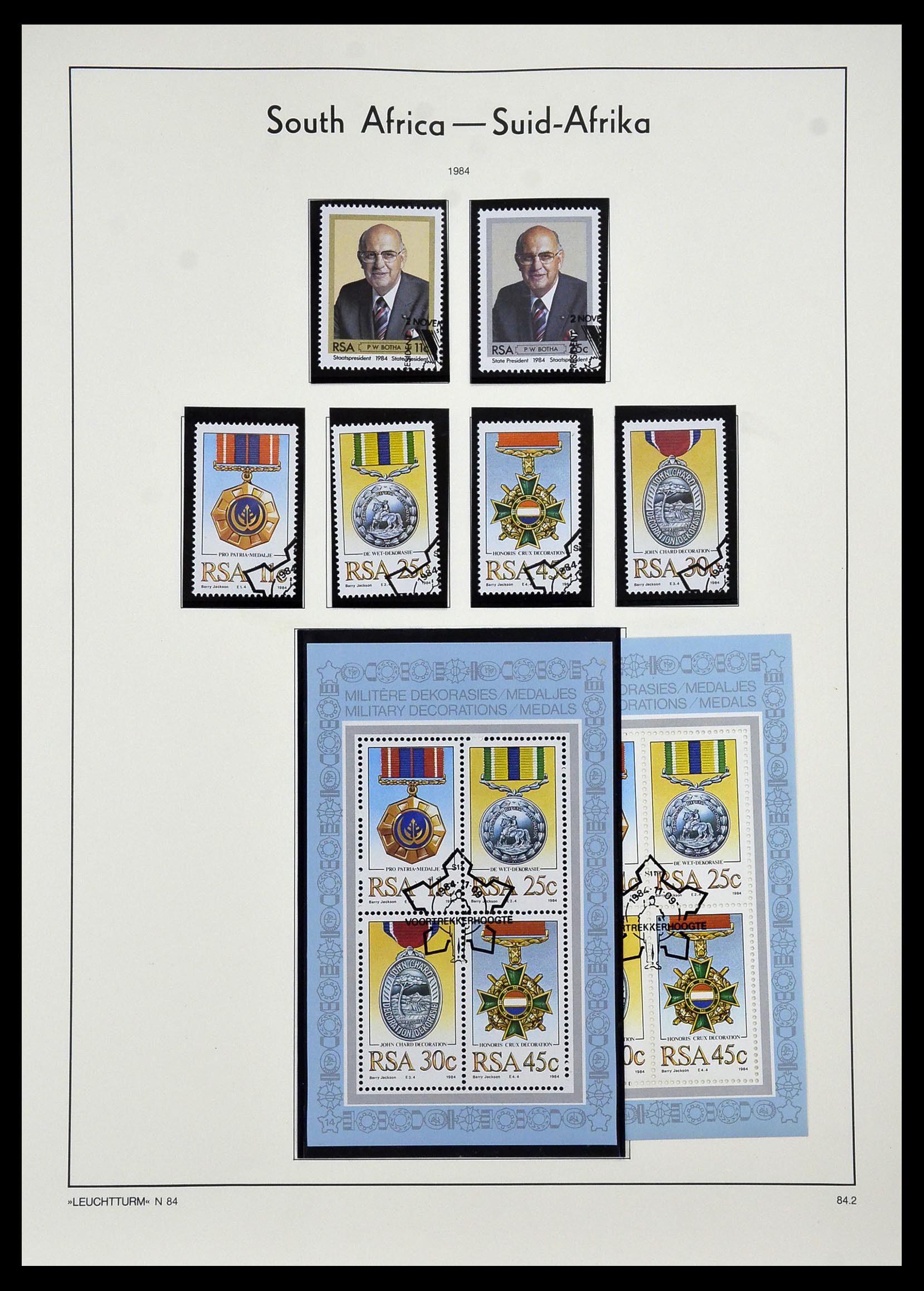 33969 074 - Postzegelverzameling 33969 Zuid Afrika 1910-1997.
