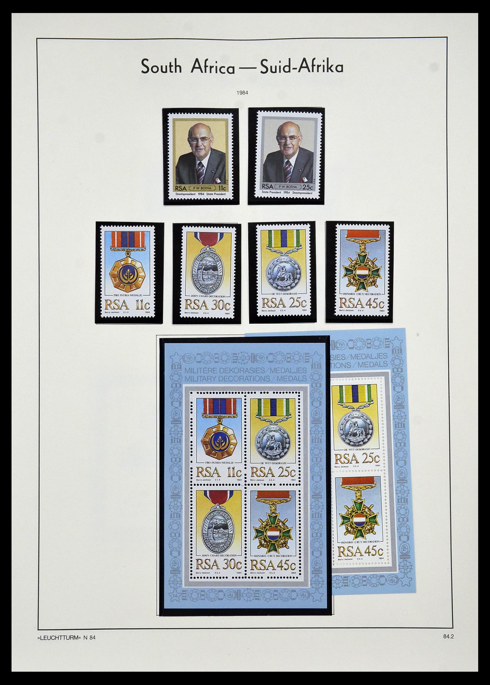 33969 075 - Postzegelverzameling 33969 Zuid Afrika 1910-1997.