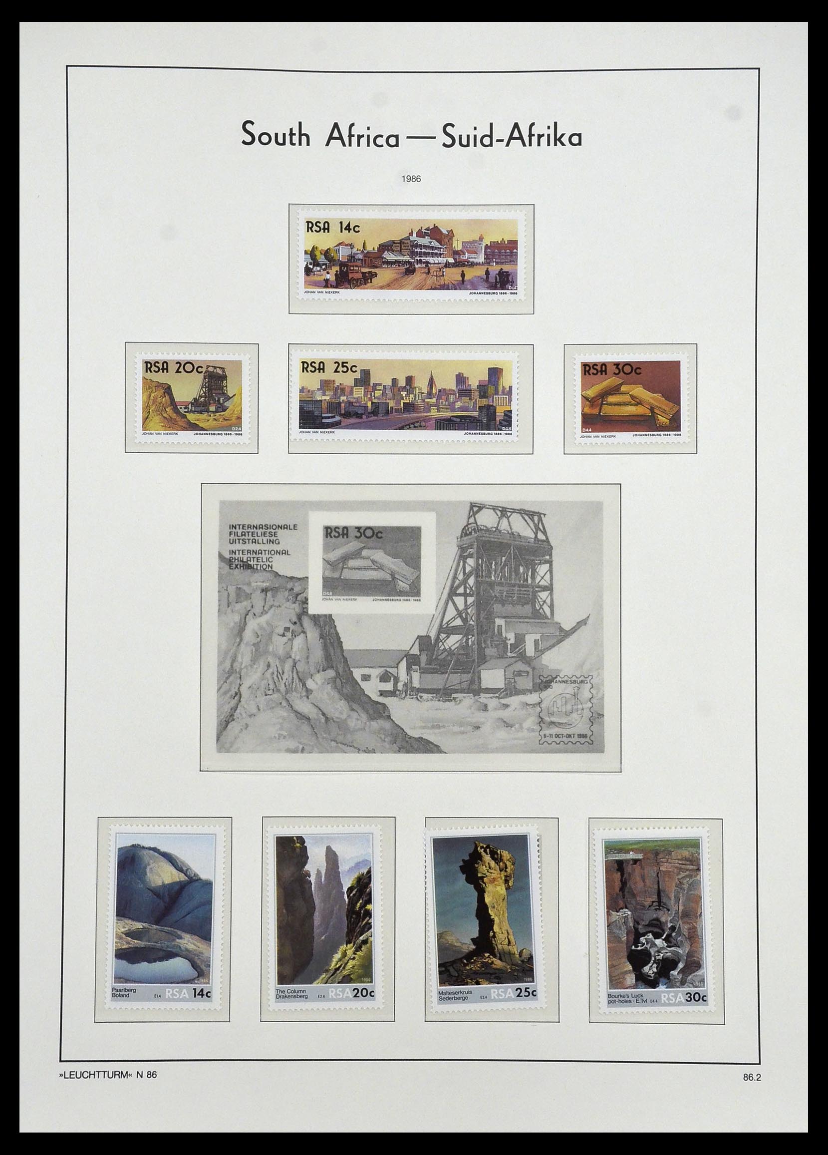 33969 083 - Postzegelverzameling 33969 Zuid Afrika 1910-1997.