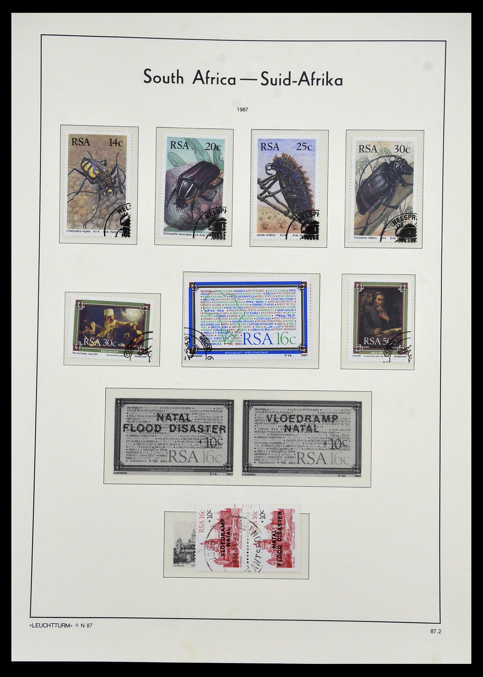 33969 086 - Postzegelverzameling 33969 Zuid Afrika 1910-1997.
