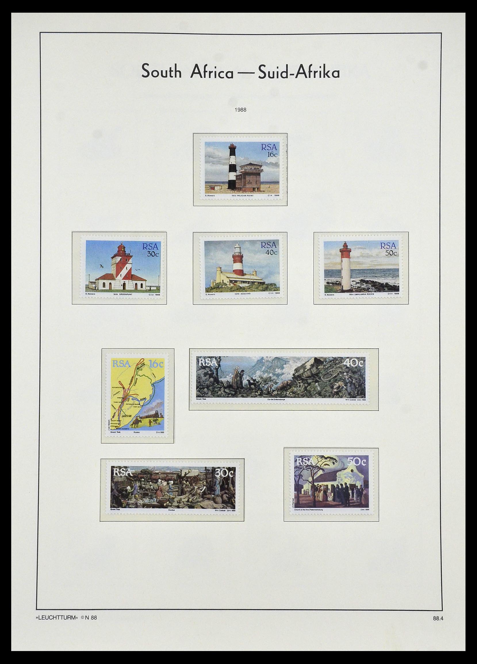 33969 095 - Postzegelverzameling 33969 Zuid Afrika 1910-1997.