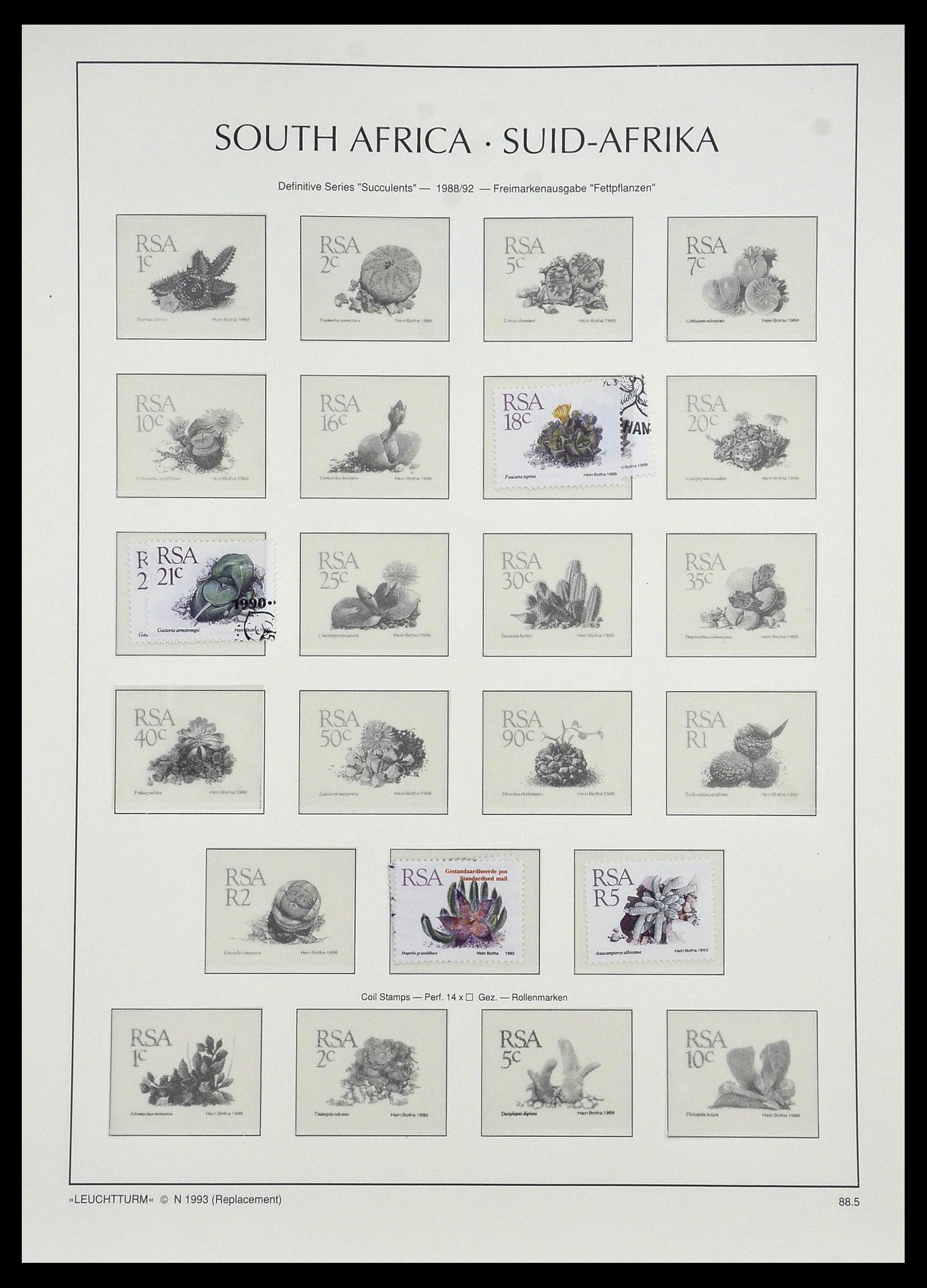 33969 096 - Postzegelverzameling 33969 Zuid Afrika 1910-1997.