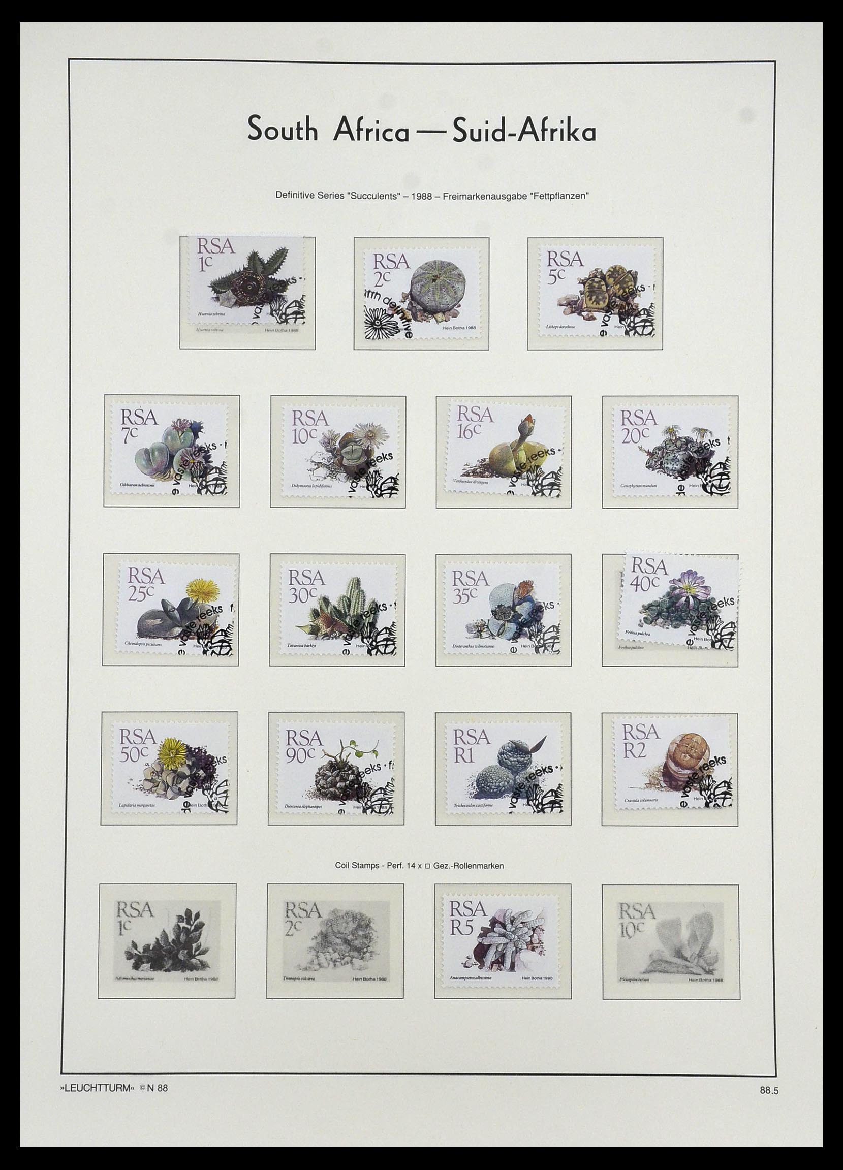 33969 098 - Postzegelverzameling 33969 Zuid Afrika 1910-1997.