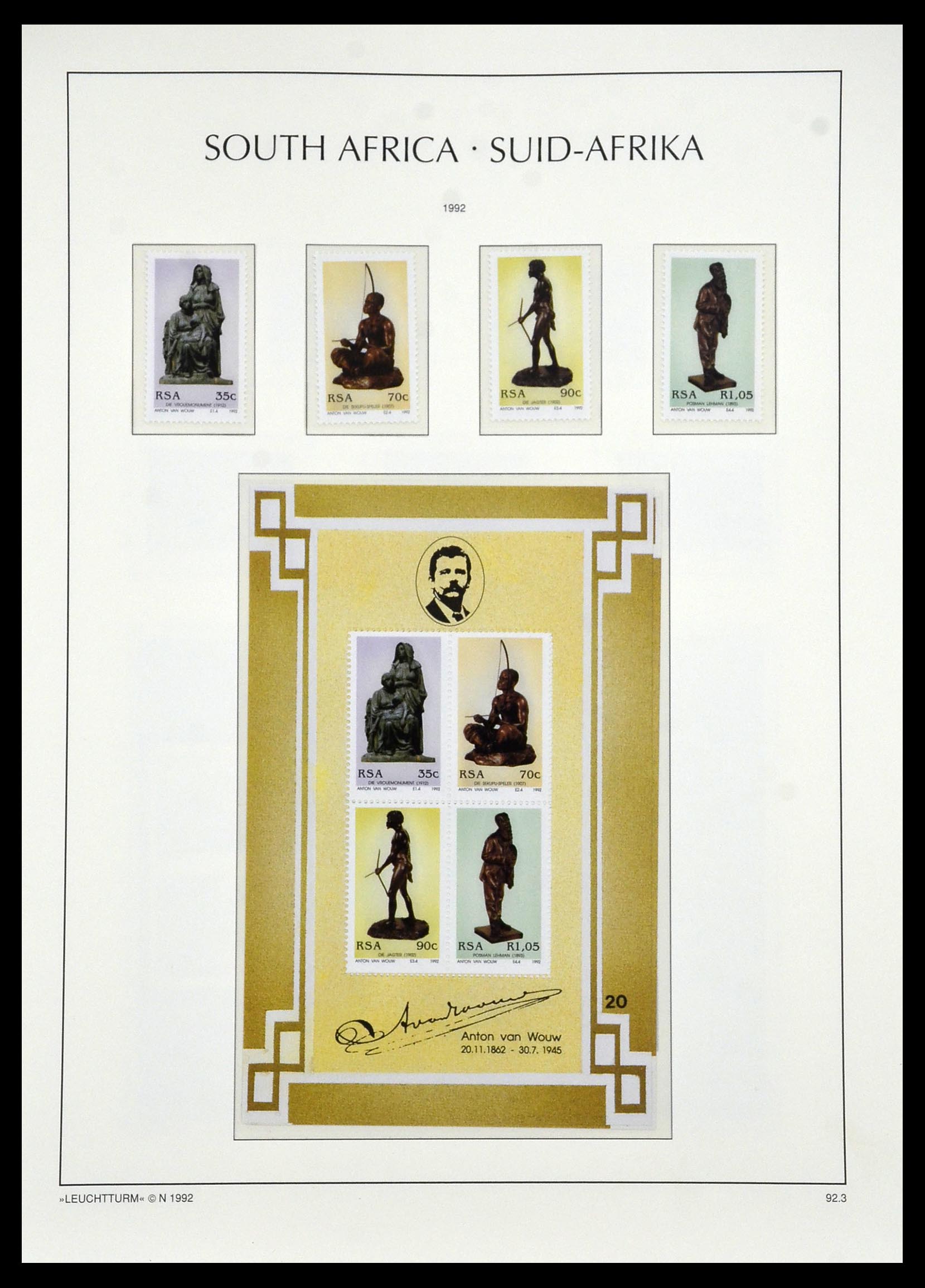 33969 121 - Postzegelverzameling 33969 Zuid Afrika 1910-1997.
