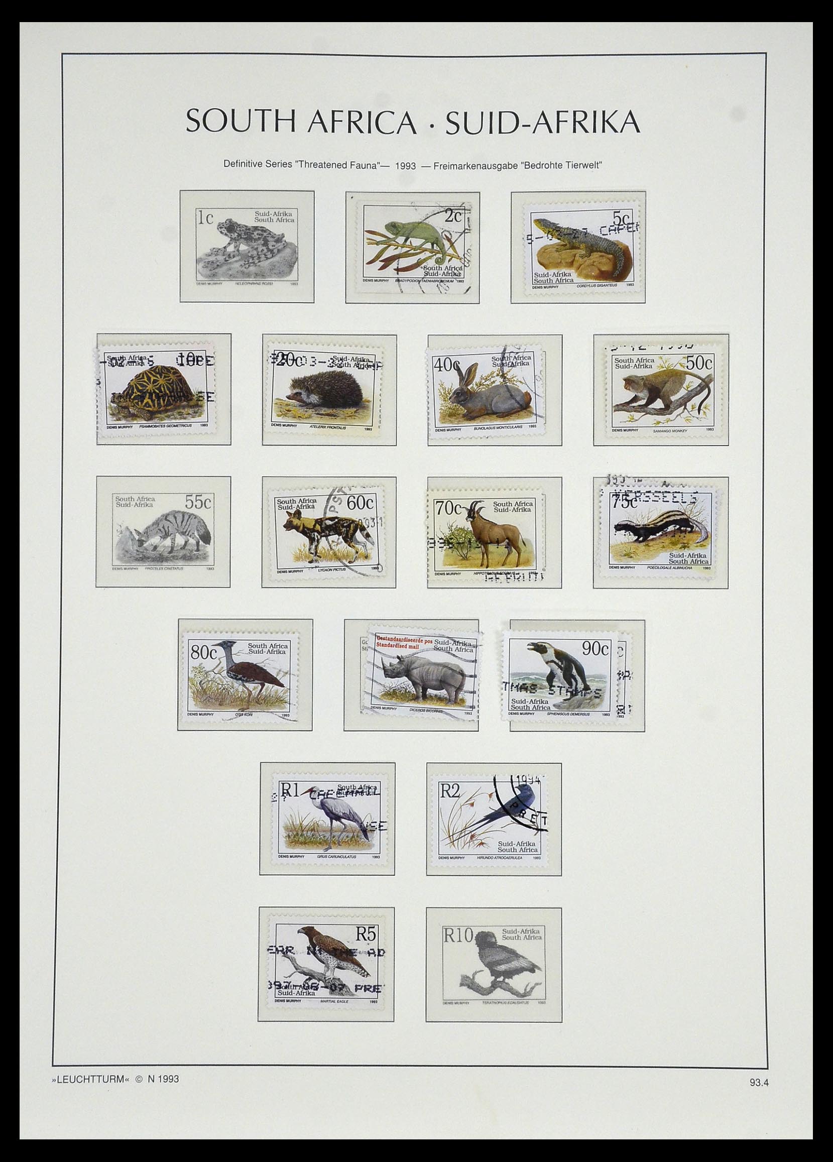 33969 128 - Postzegelverzameling 33969 Zuid Afrika 1910-1997.