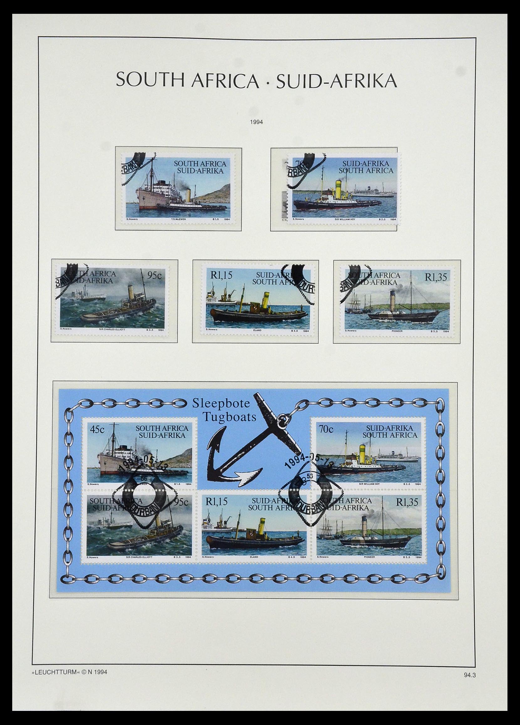 33969 134 - Postzegelverzameling 33969 Zuid Afrika 1910-1997.