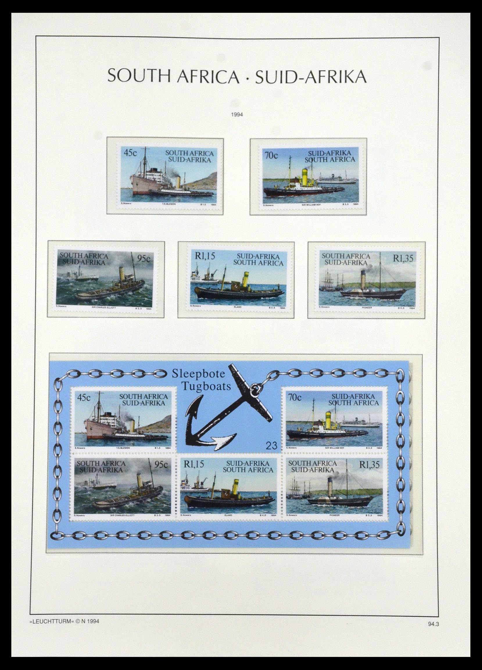 33969 135 - Postzegelverzameling 33969 Zuid Afrika 1910-1997.