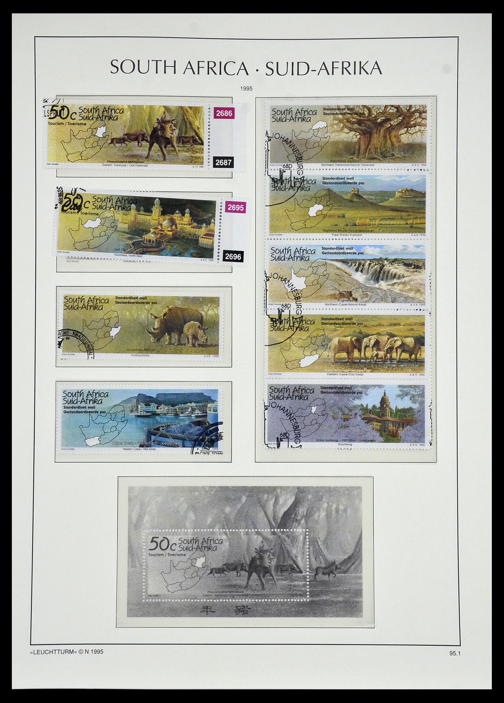 33969 138 - Stamp collection 33969 South Africa 1910-1997.