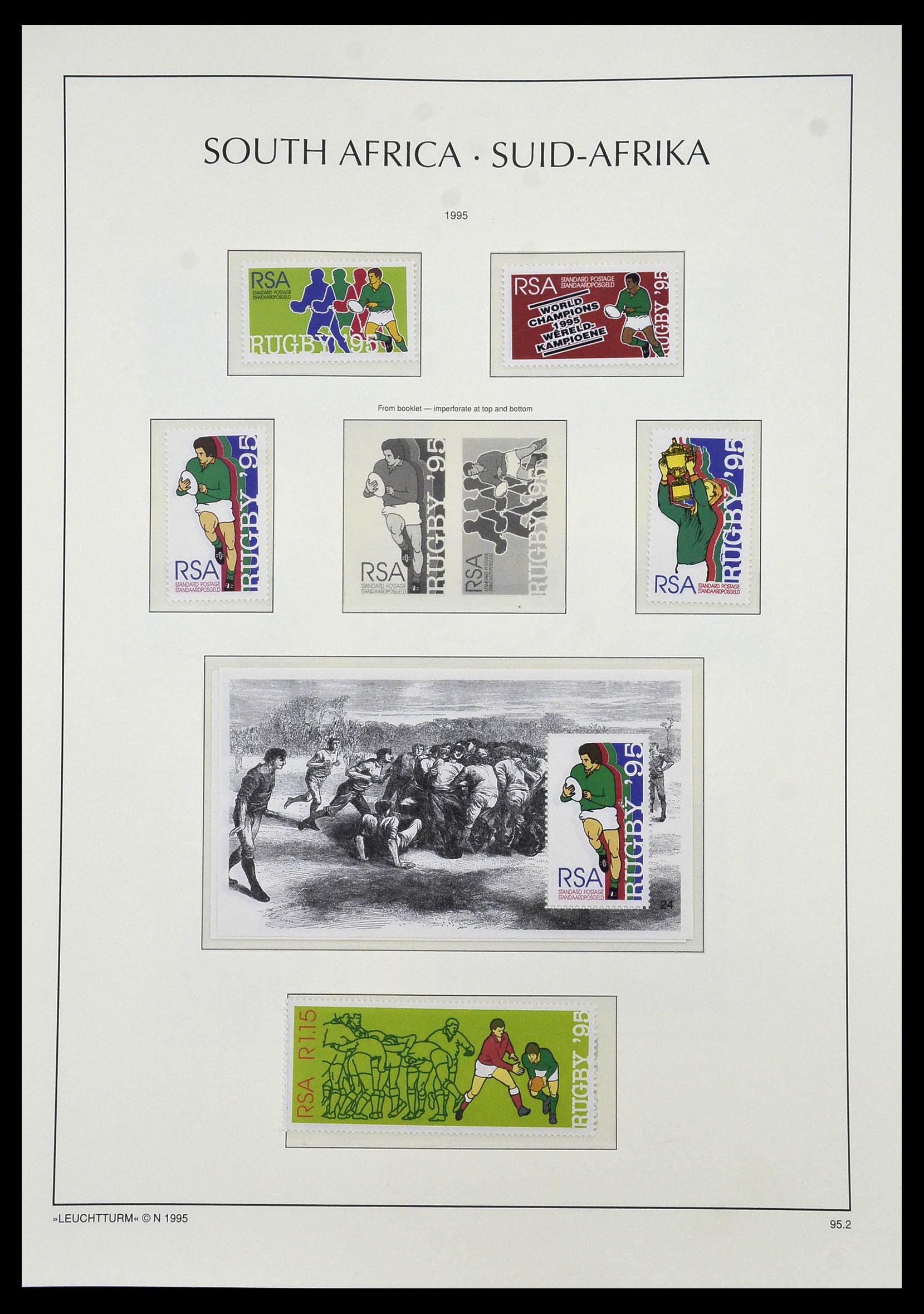 33969 140 - Postzegelverzameling 33969 Zuid Afrika 1910-1997.
