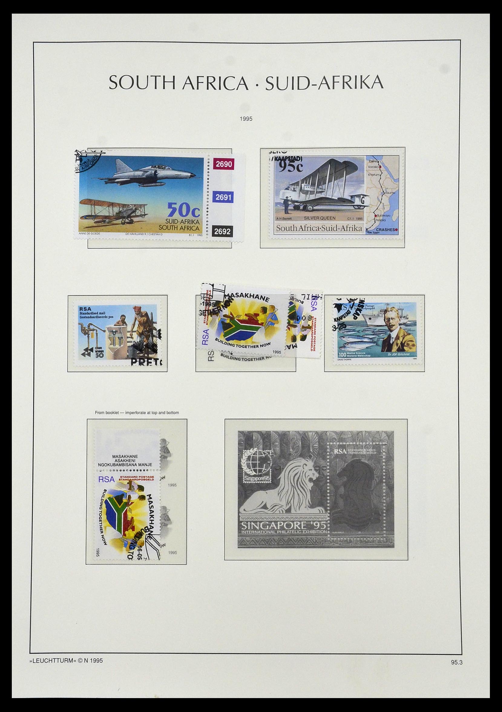 33969 141 - Postzegelverzameling 33969 Zuid Afrika 1910-1997.