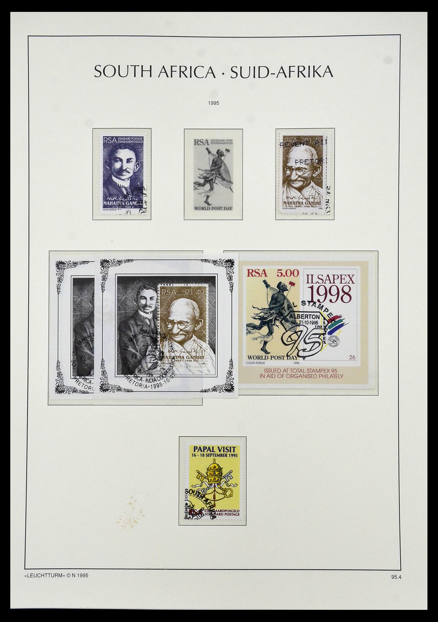 33969 143 - Postzegelverzameling 33969 Zuid Afrika 1910-1997.