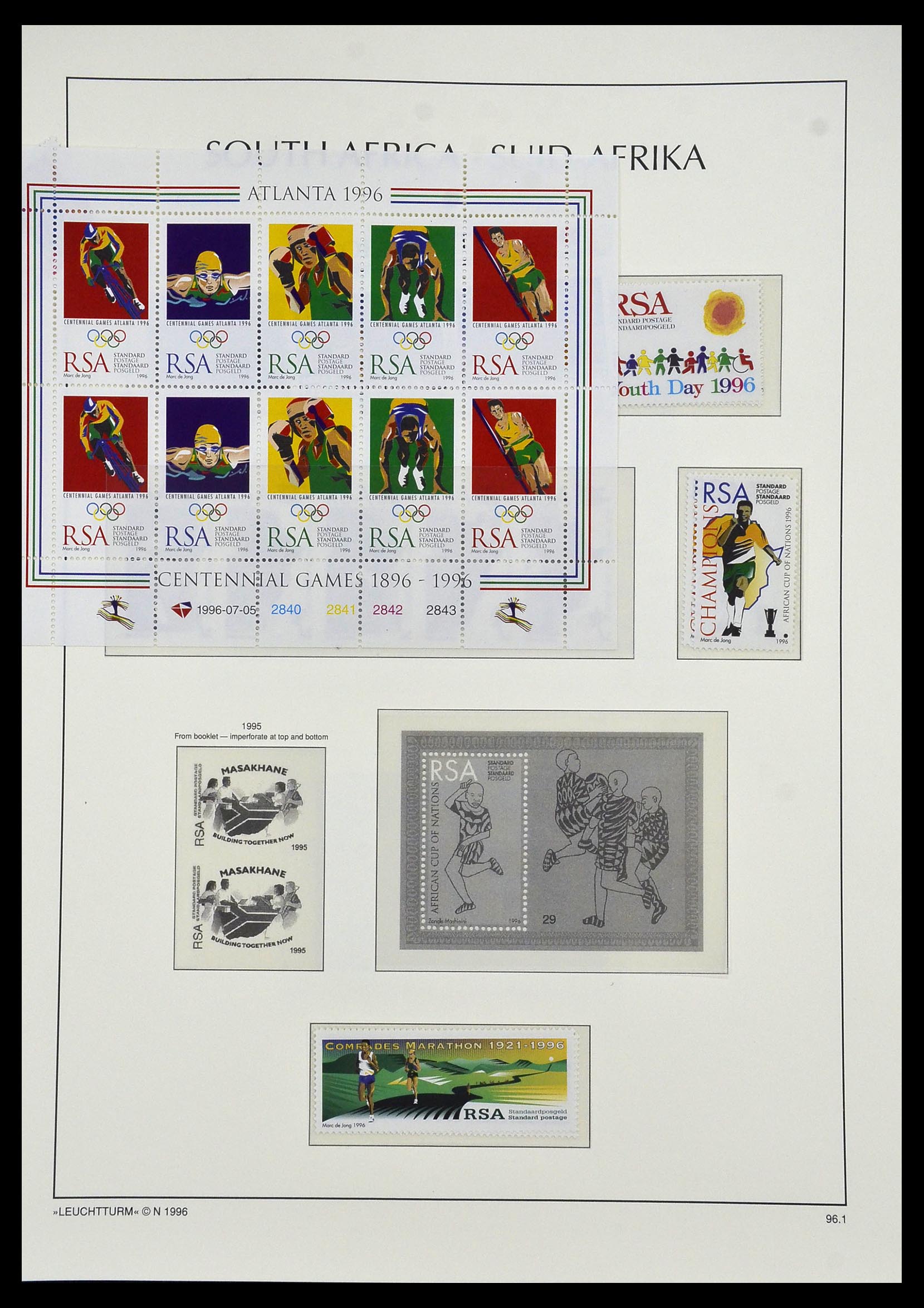 33969 148 - Postzegelverzameling 33969 Zuid Afrika 1910-1997.
