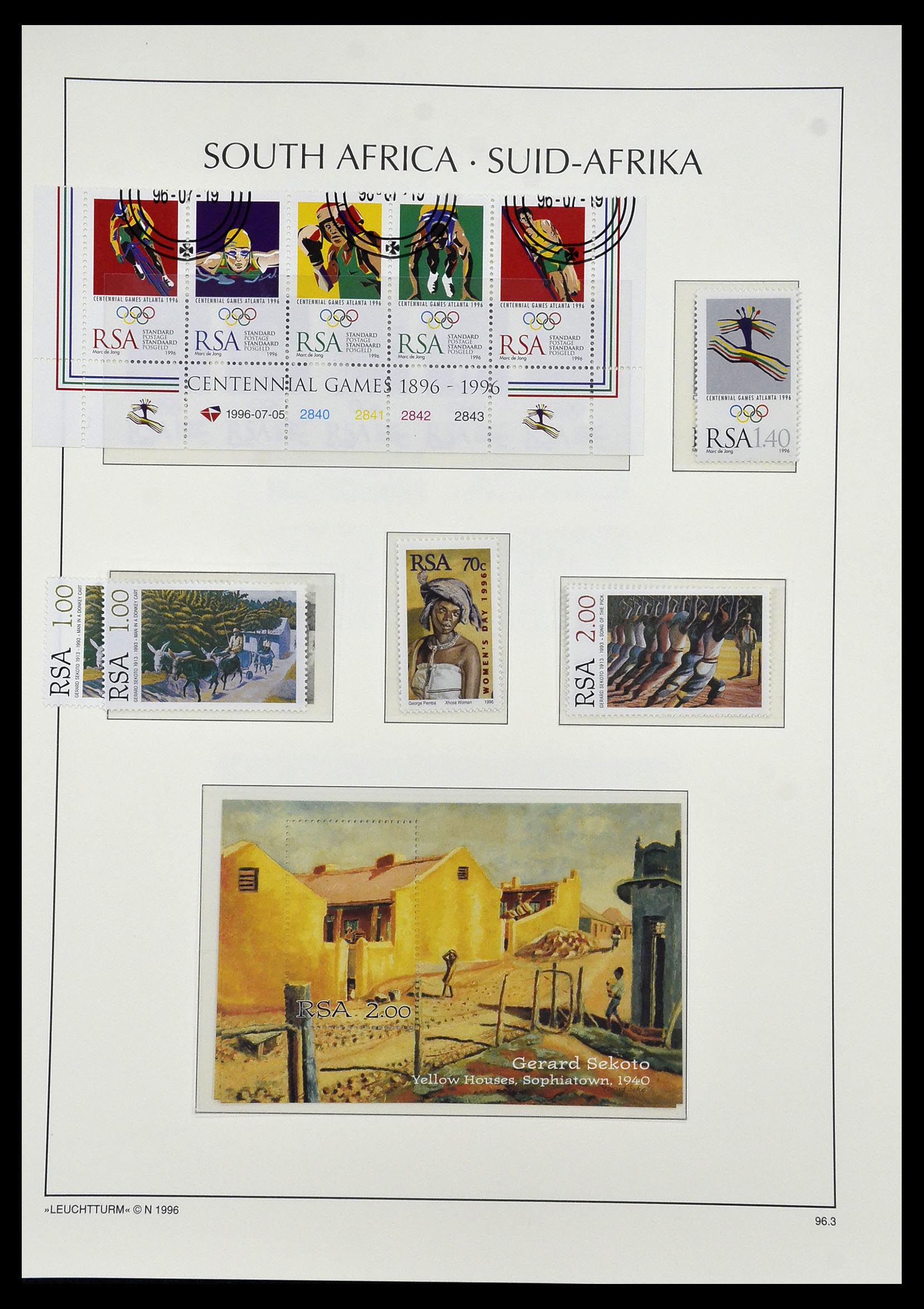 33969 152 - Postzegelverzameling 33969 Zuid Afrika 1910-1997.