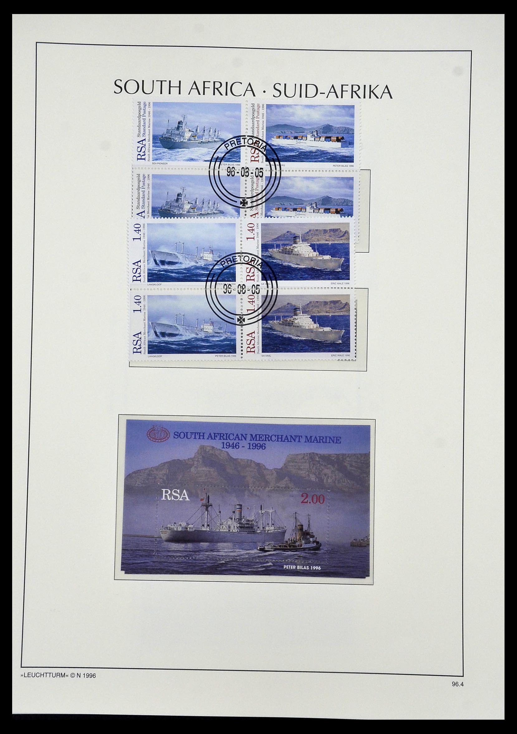 33969 154 - Postzegelverzameling 33969 Zuid Afrika 1910-1997.