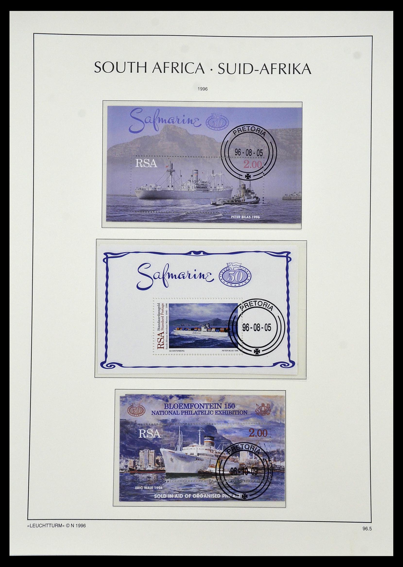 33969 155 - Postzegelverzameling 33969 Zuid Afrika 1910-1997.