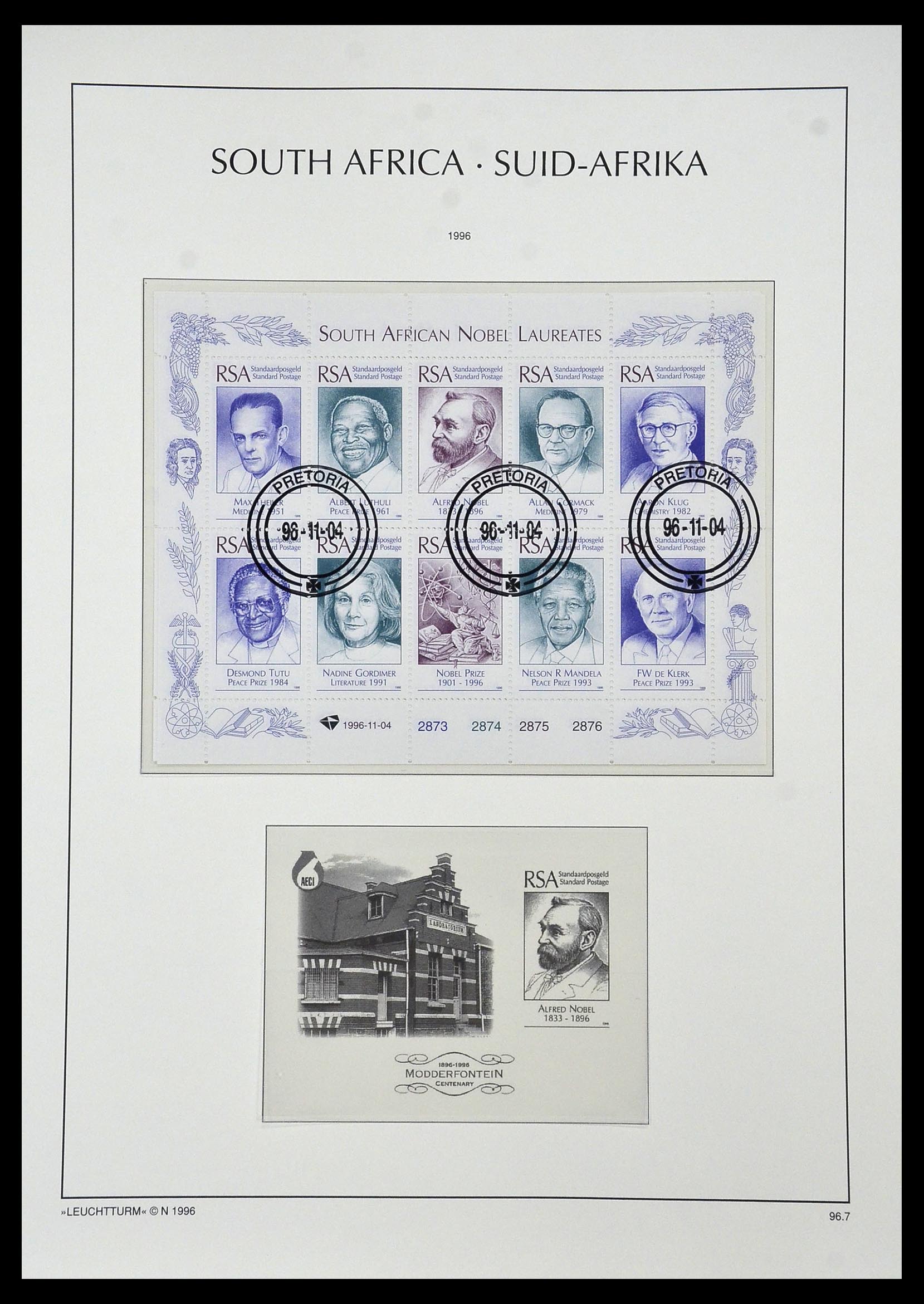 33969 159 - Postzegelverzameling 33969 Zuid Afrika 1910-1997.