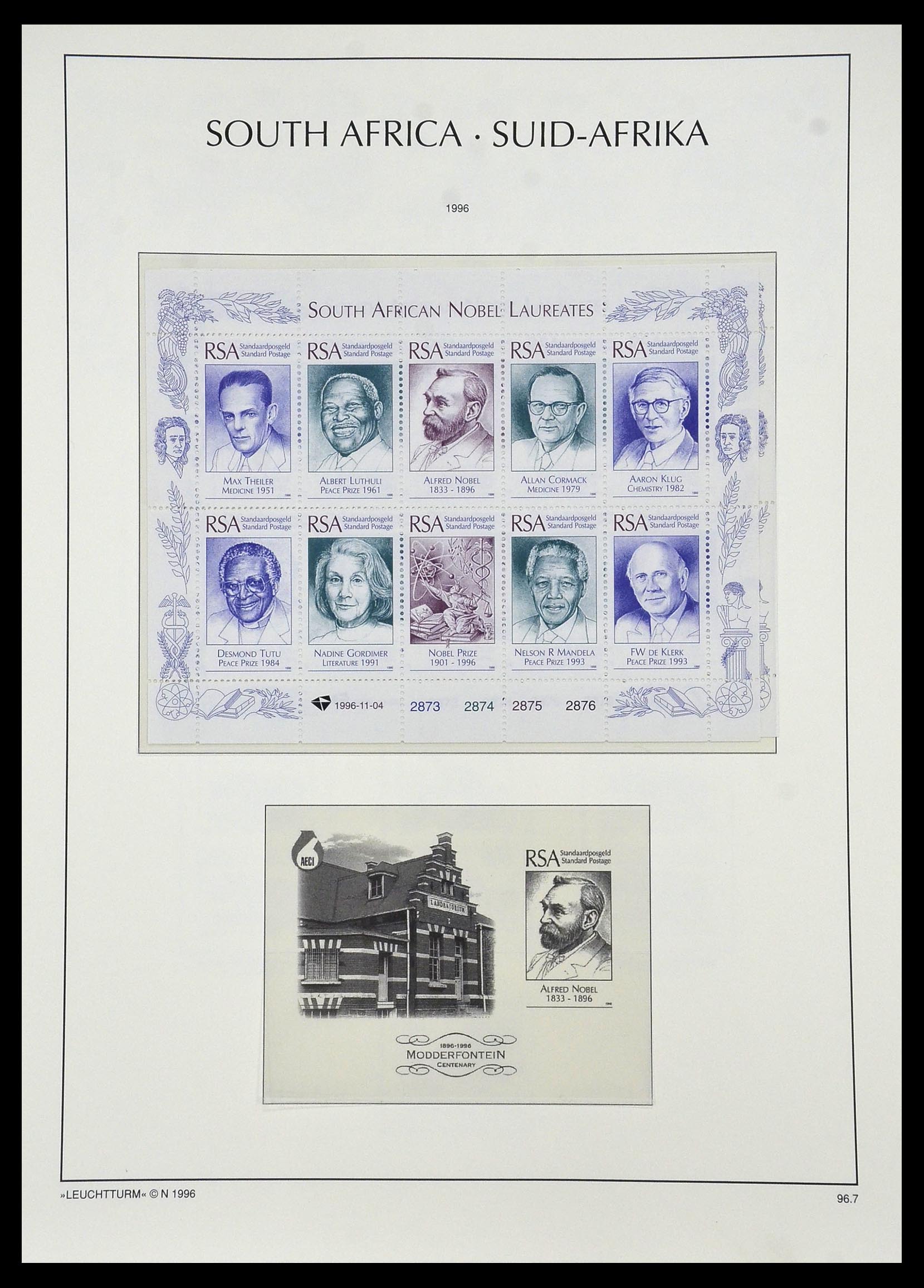 33969 160 - Postzegelverzameling 33969 Zuid Afrika 1910-1997.