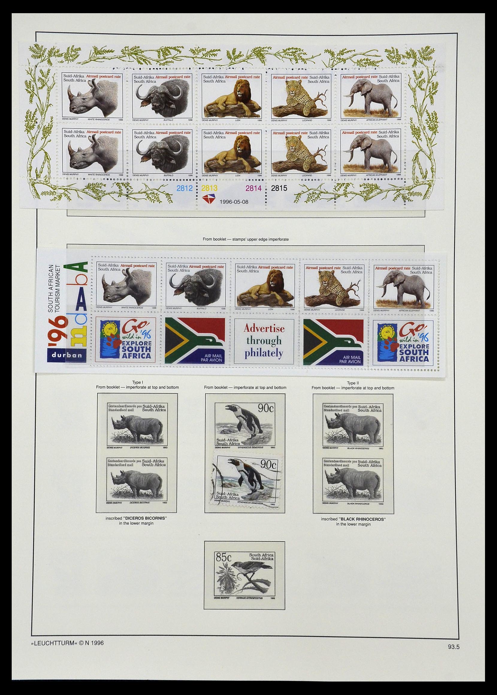 33969 162 - Stamp collection 33969 South Africa 1910-1997.