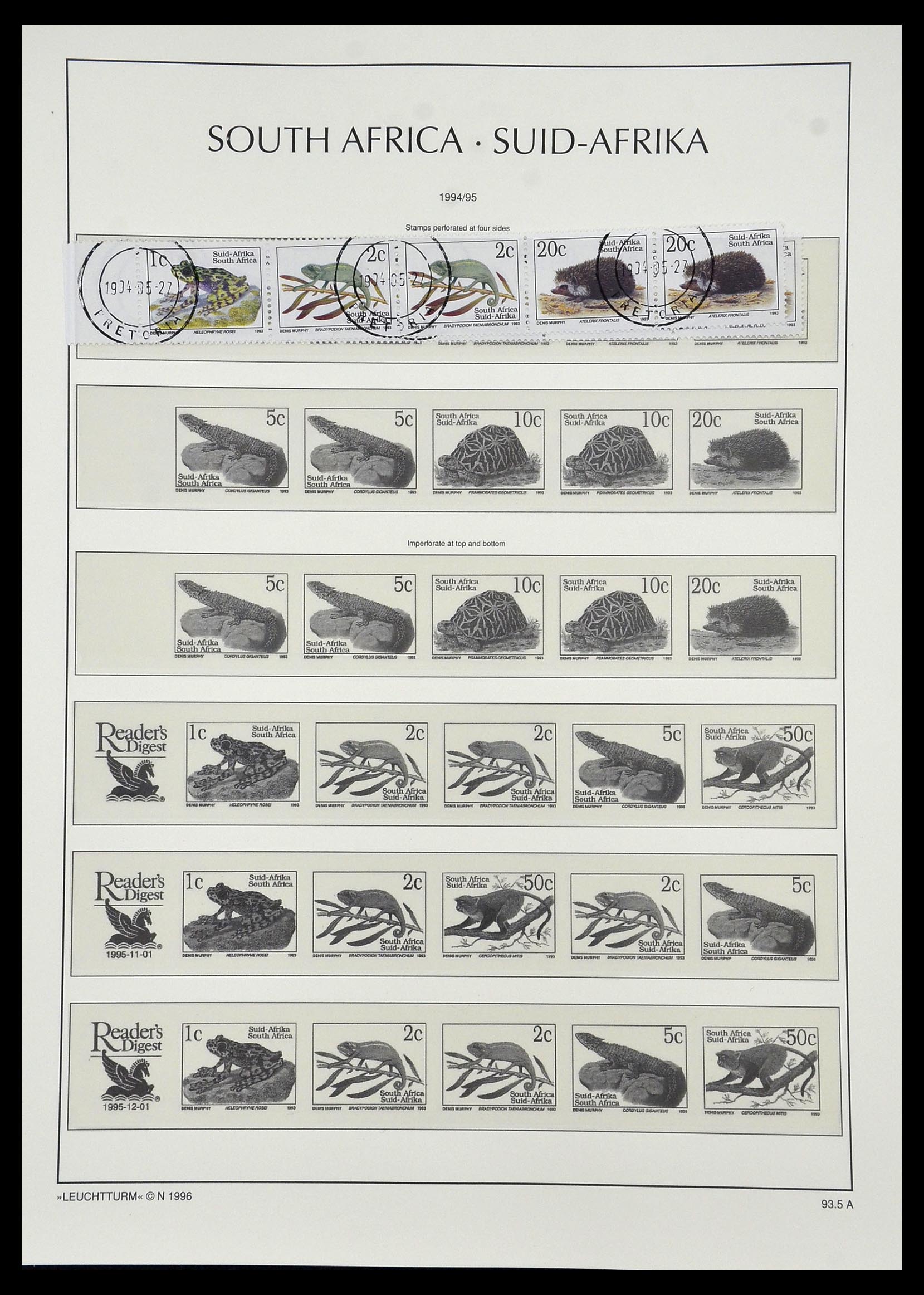 33969 163 - Stamp collection 33969 South Africa 1910-1997.