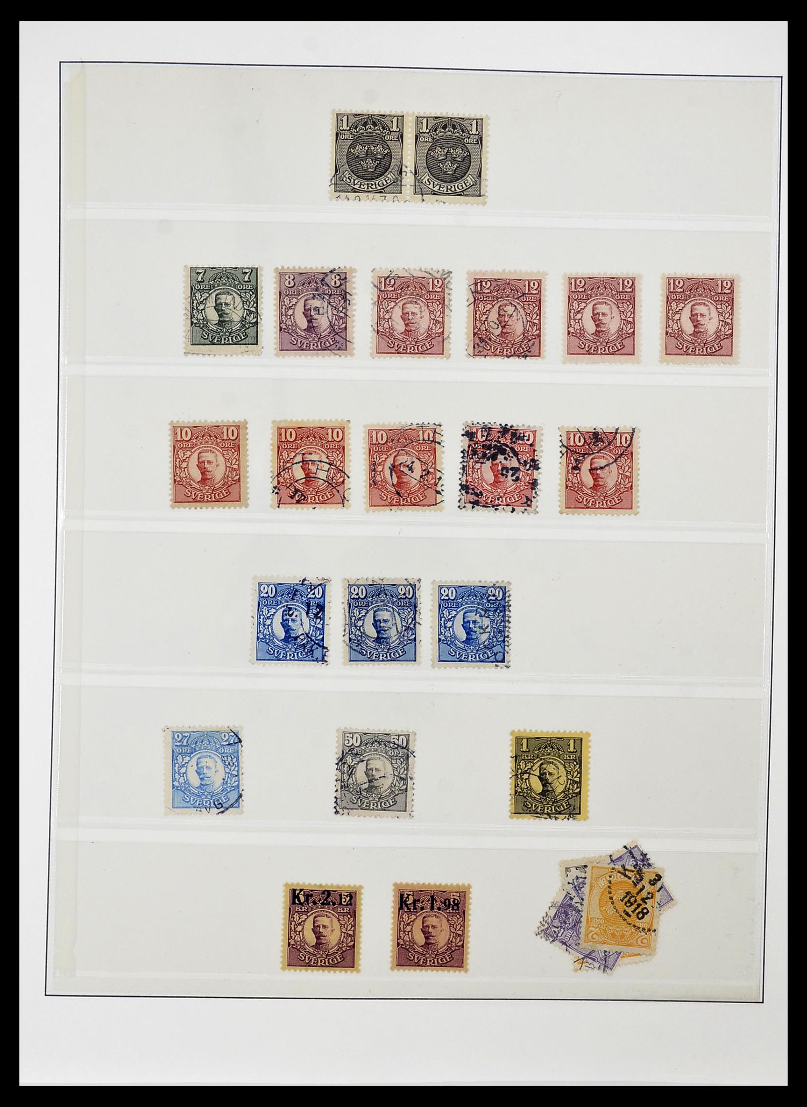 33970 008 - Stamp collection 33970 Sweden 1855-1991.
