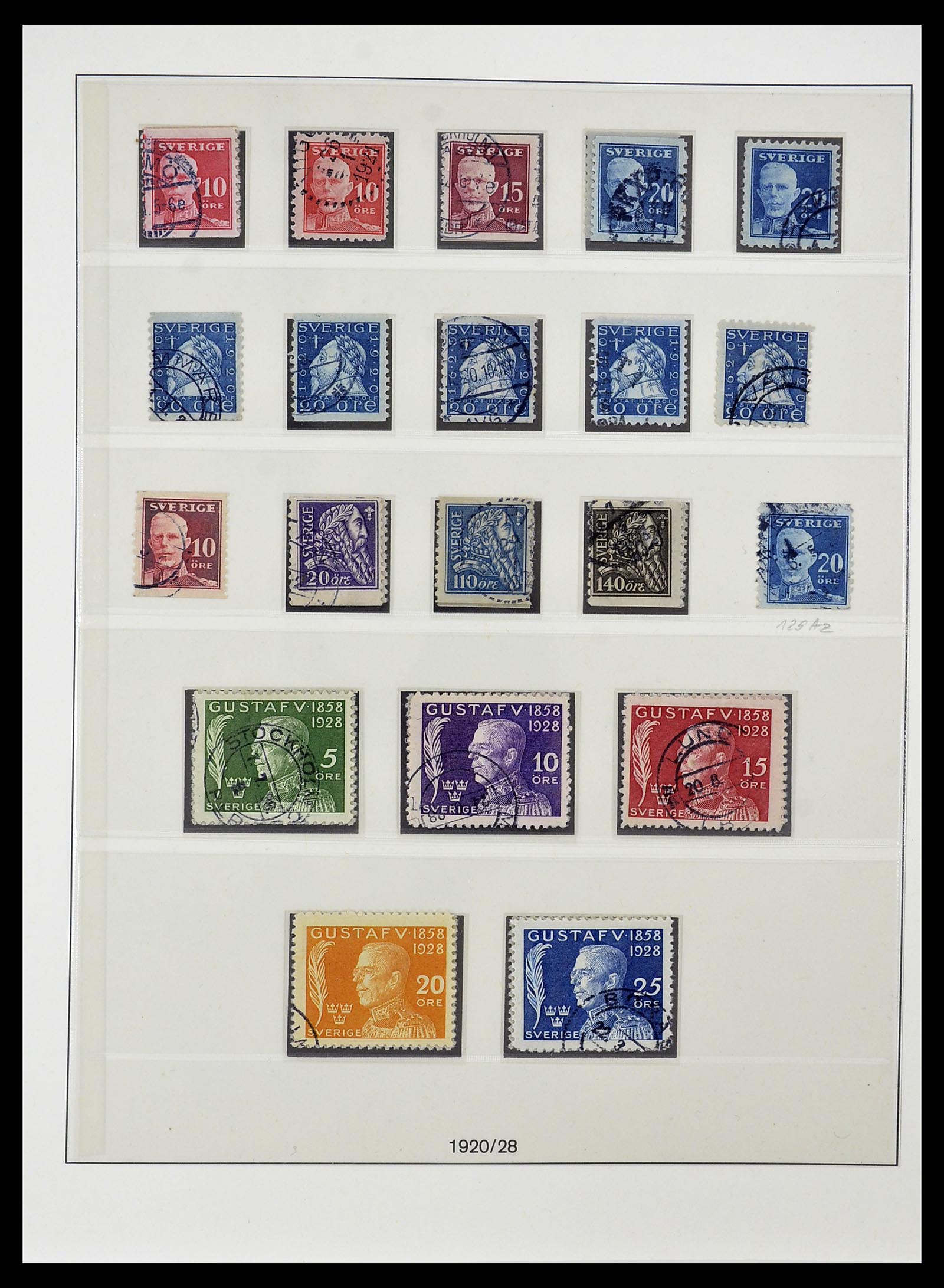 33970 013 - Stamp collection 33970 Sweden 1855-1991.