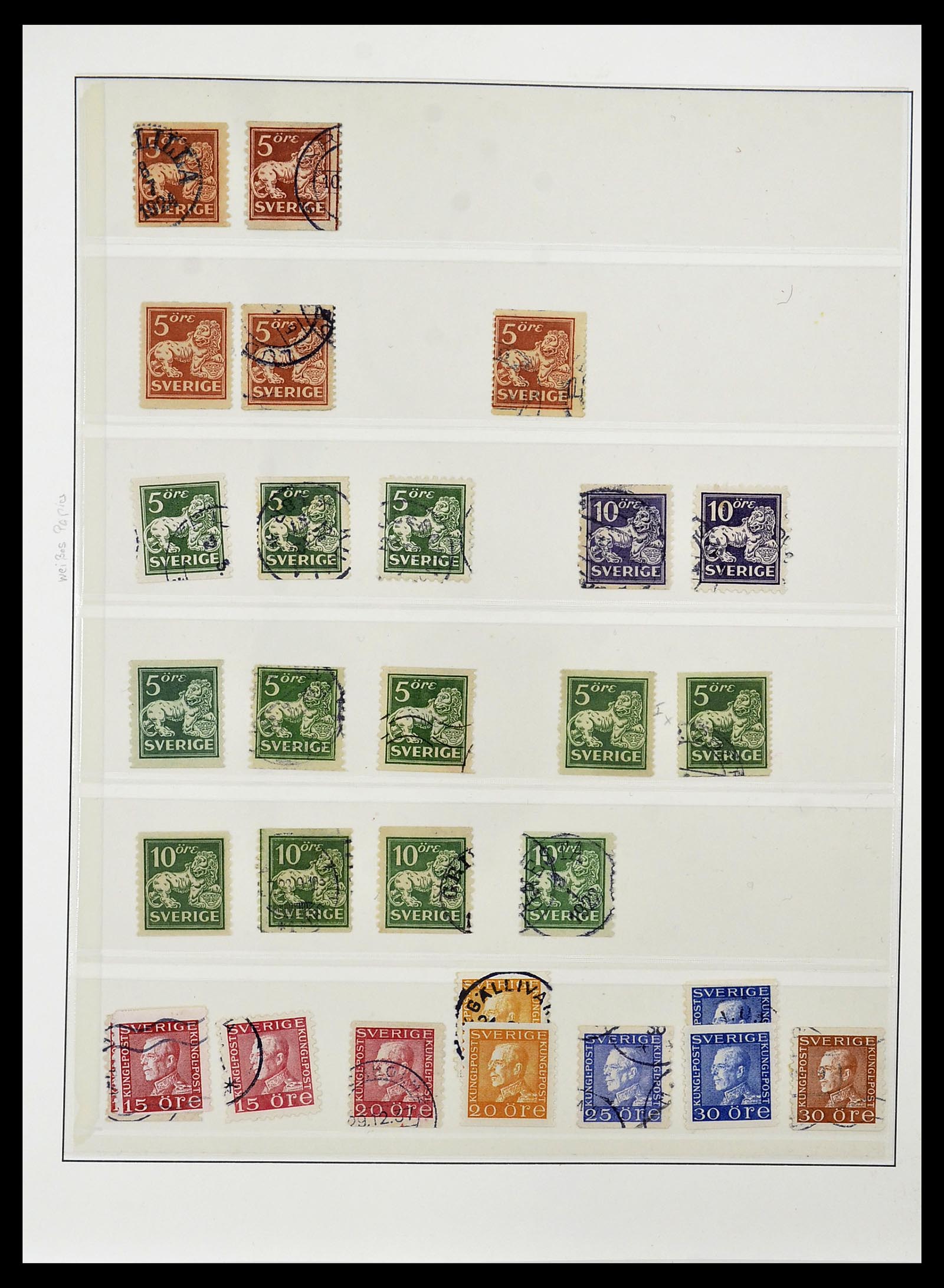 33970 019 - Stamp collection 33970 Sweden 1855-1991.